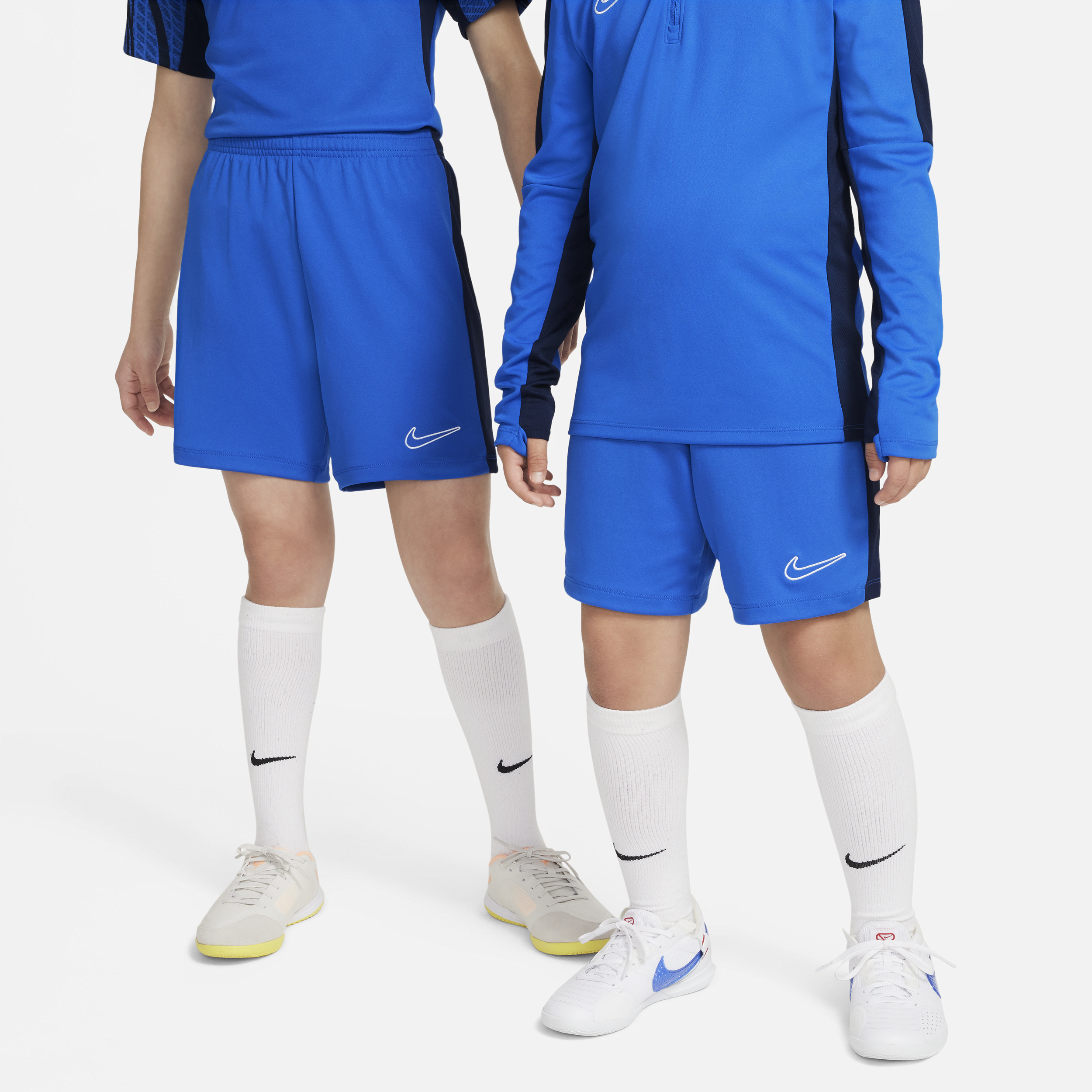 Nike Dri-FIT Academy23-fodboldshorts til børn - blå