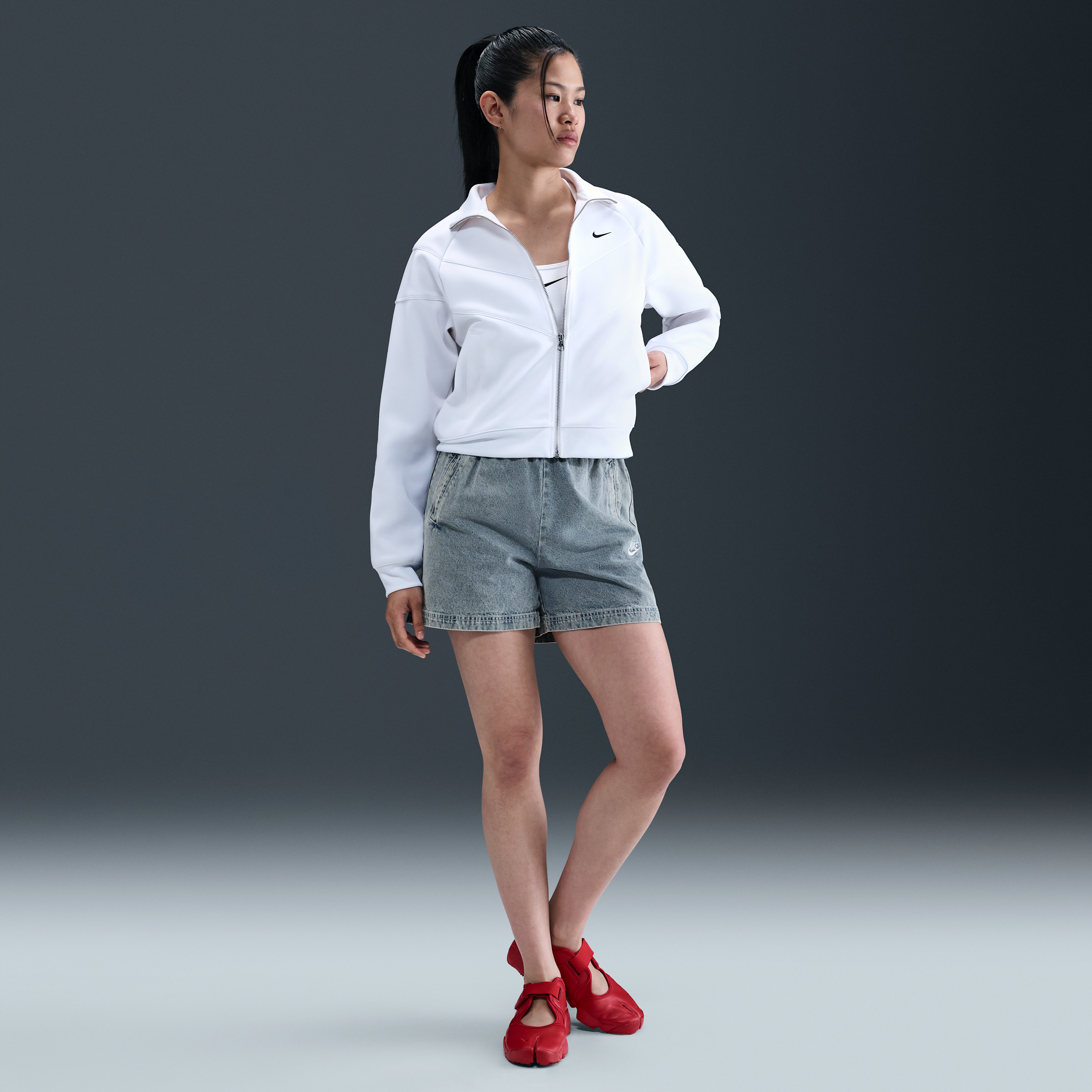 【ナイキ(NIKE)公式ストア】ナイキ スポーツウェア ウィメンズ デニム ショートパンツ IF0624-440 ブルー 【ナイキ(NIKE)公式ストア】ナイキ スポーツウェア ウィメンズ デニム ショートパンツ IF0624-440 ブルー