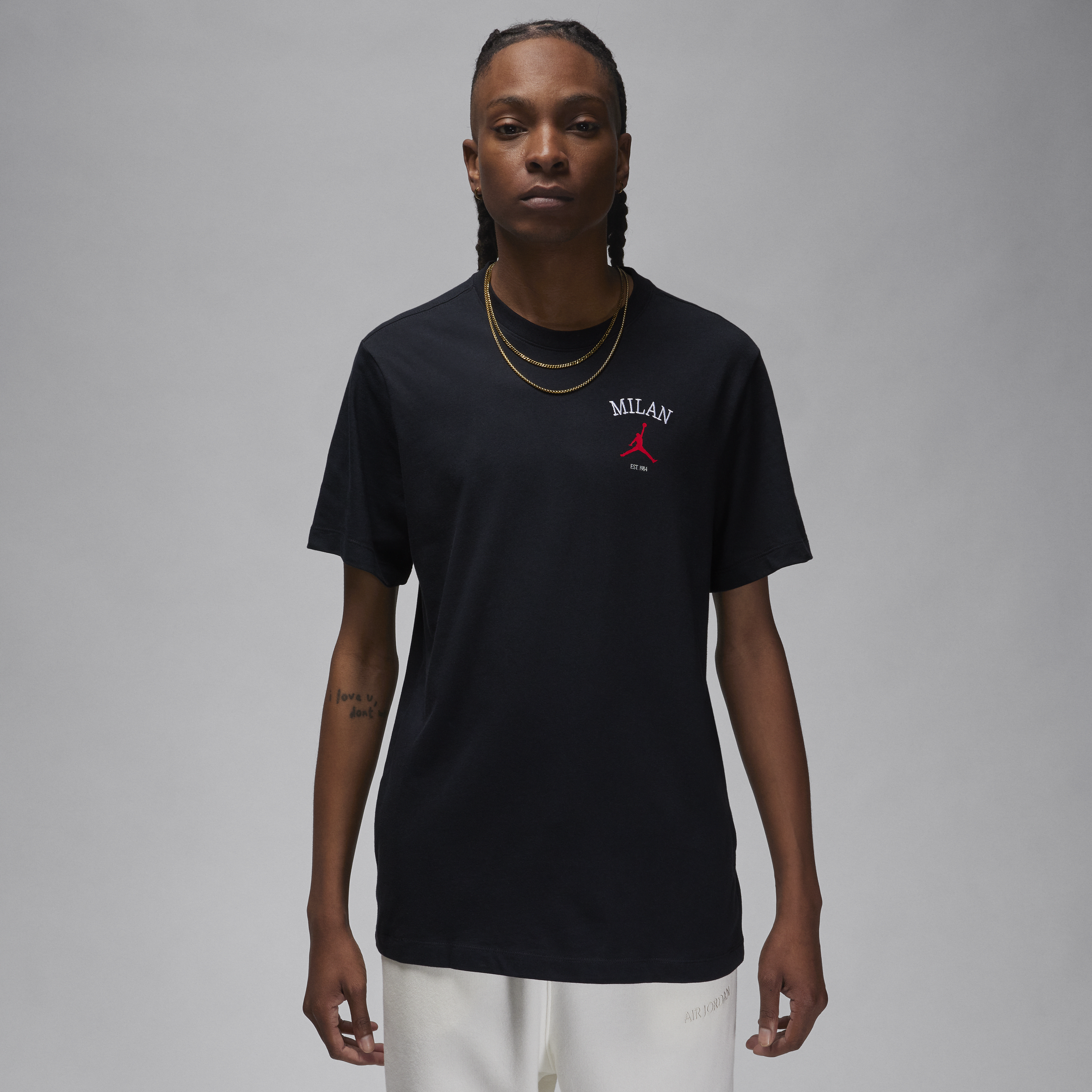 Nike T-shirt Jordan Milan – Uomo - Nero