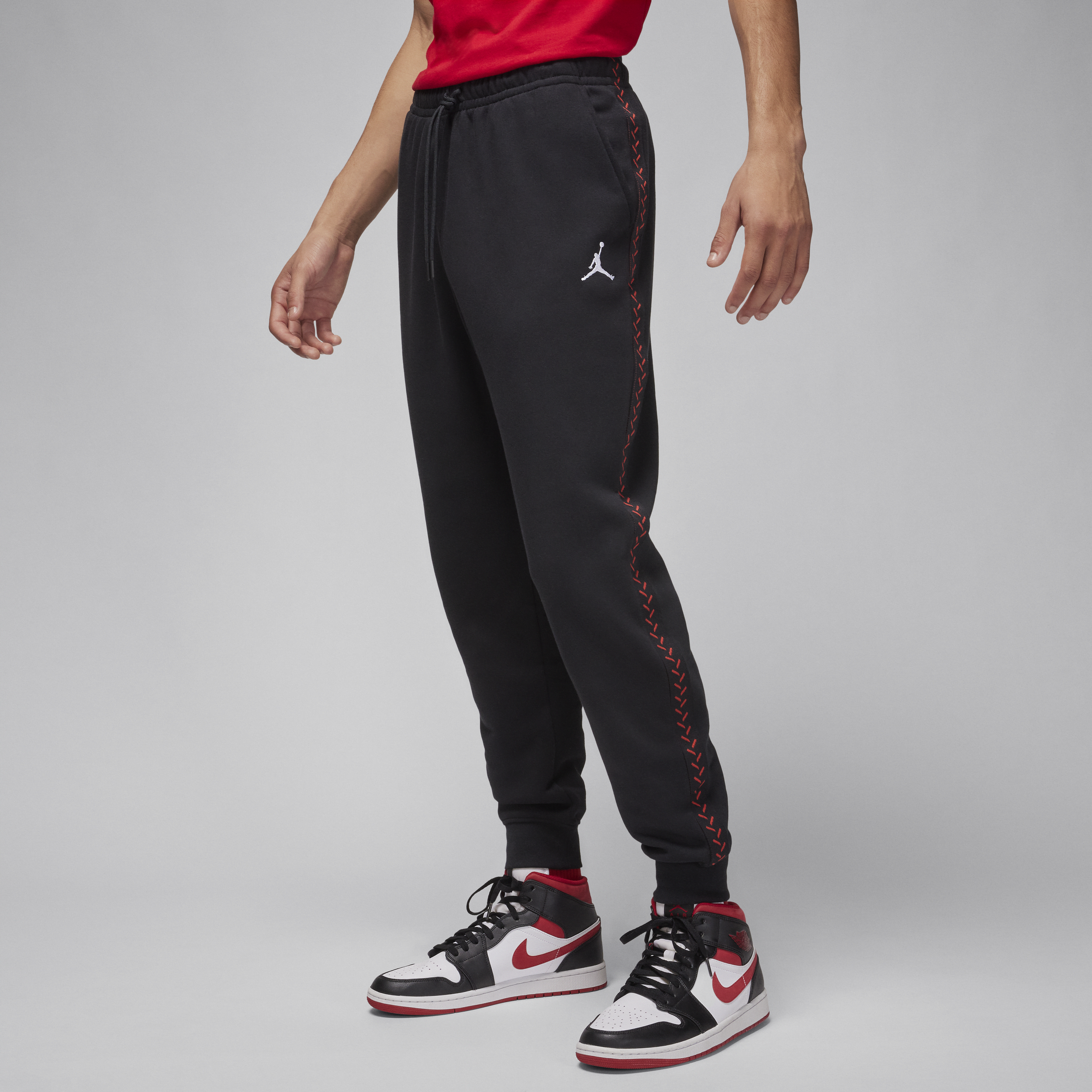 Nike Pantaloni in fleece Jordan Flight MVP – Uomo - Nero