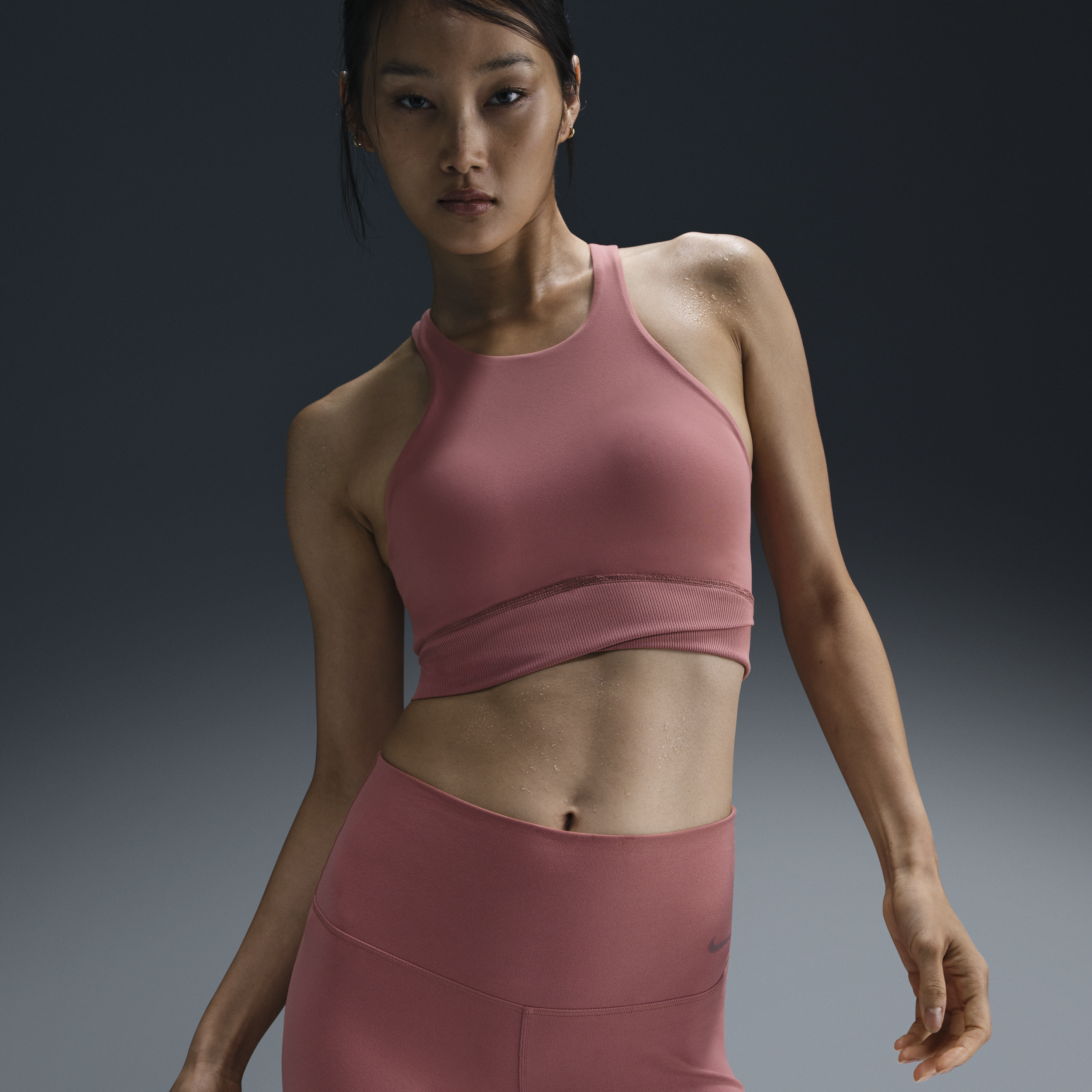 【ナイキ(NIKE)公式ストア】ナイキ ワン ツイスト ウィメンズ ライトサポート ハイネック スポーツブラ (軽量裏地付き) FV6501-634 ピンク 【ナイキ(NIKE)公式ストア】ナイキ ワン ツイスト ウィメンズ ライトサポート ハイネック スポーツブラ (軽量裏地付き) FV6501-634 ピンク