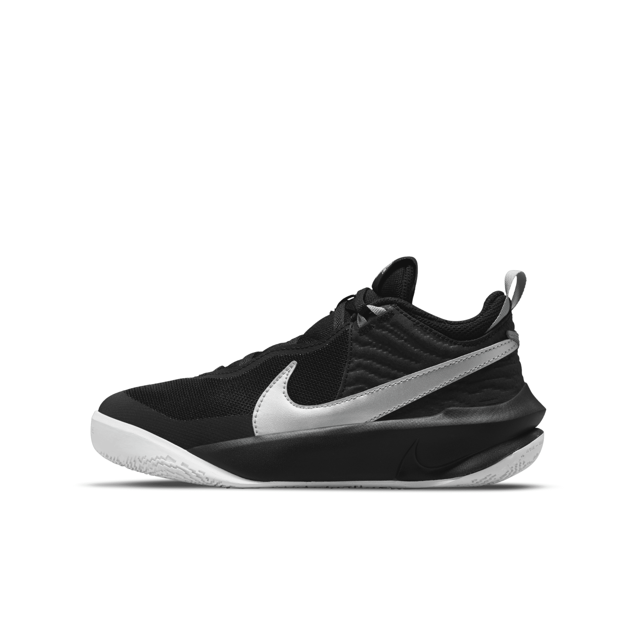 【ナイキ(NIKE)公式ストア】ナイキ チーム ハッスル D 10 ジュニア バスケットボールシューズ CW6735-004 ブラック 【ナイキ(NIKE)公式ストア】ナイキ チーム ハッスル D 10 ジュニア バスケットボールシューズ CW6735-004 ブラック