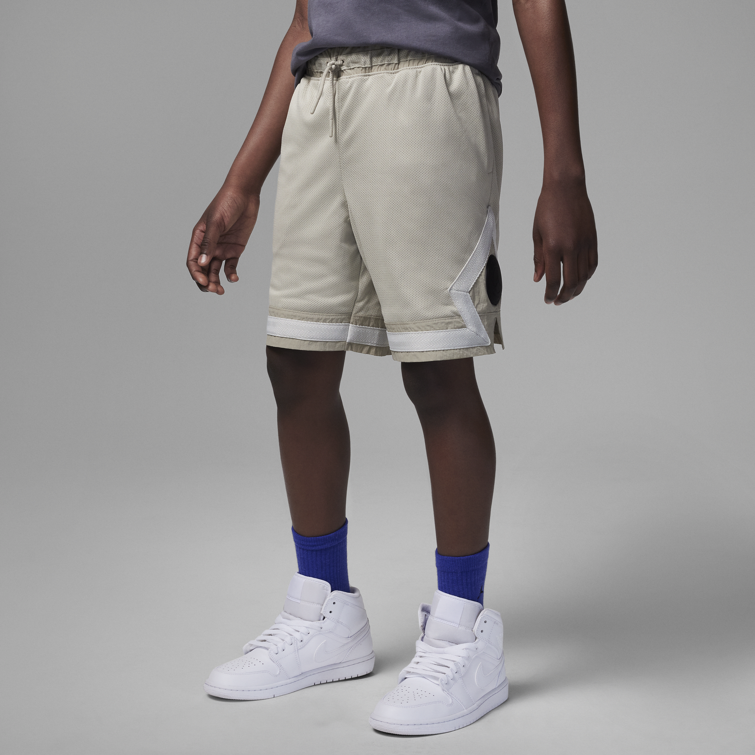 Jordan Paris Saint-Germain Mesh Diamond Shorts Dri-FIT shorts voor kids - Bruin
