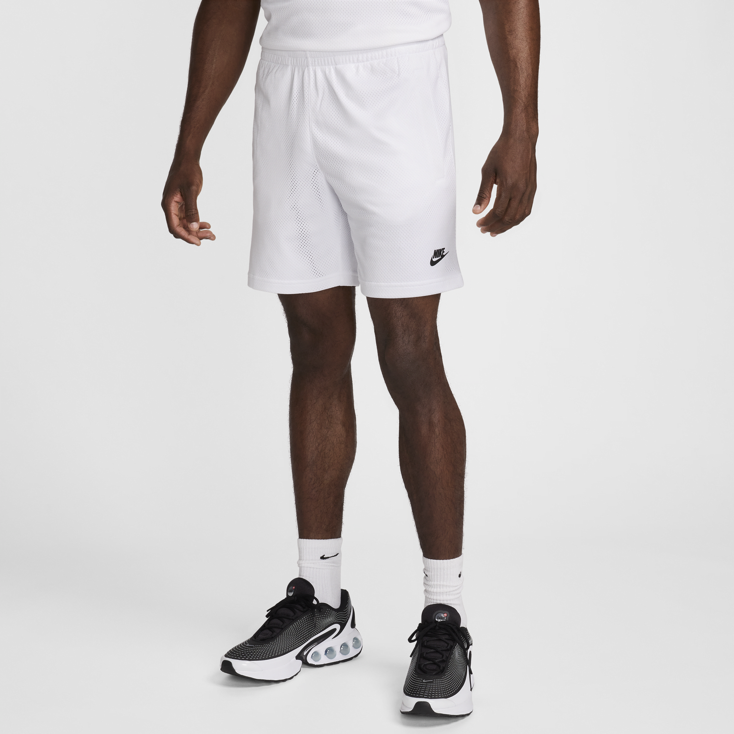 Nike Sportswear mesh shorts met Dri-FIT voor heren - Wit
