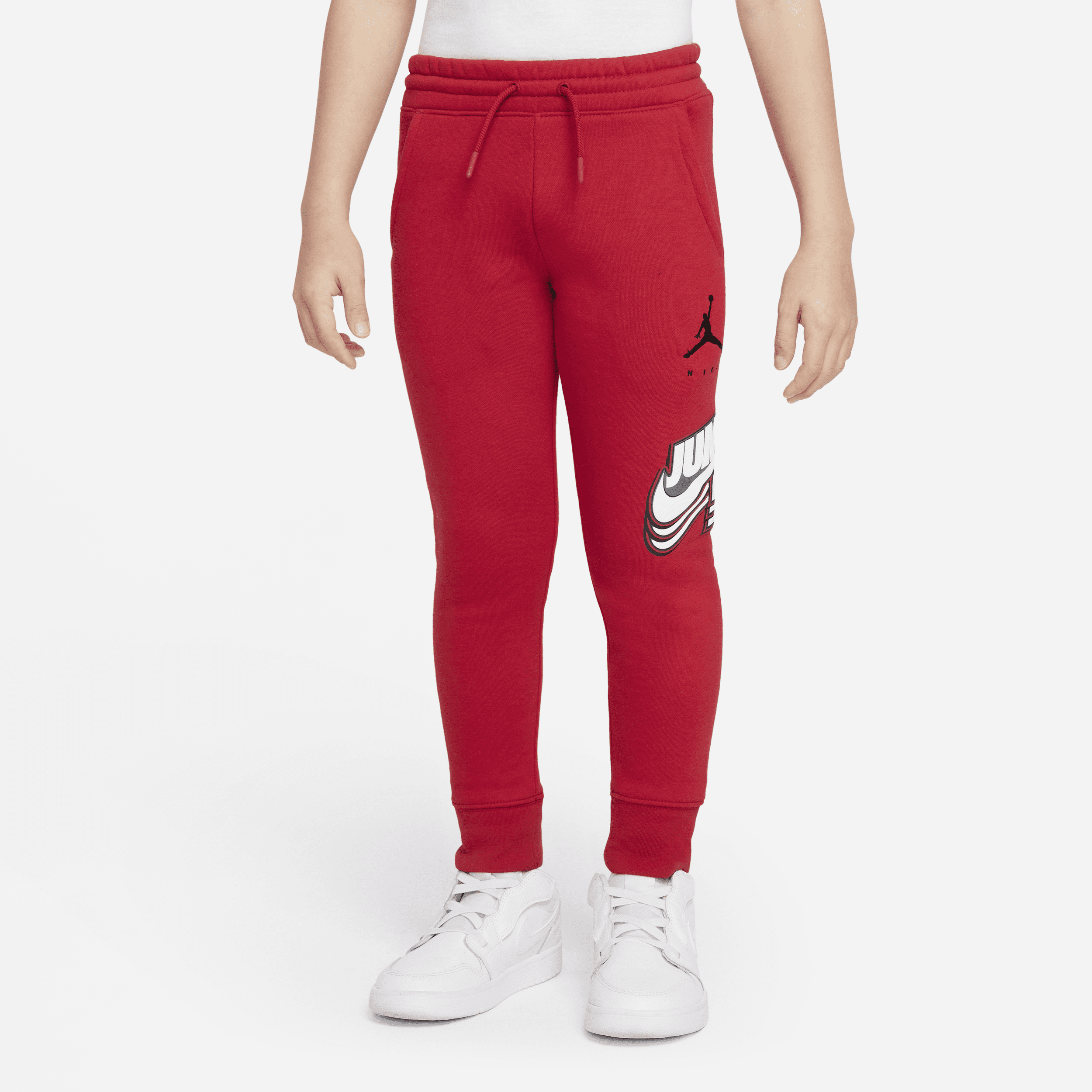 Jordan-bukser til mindre børn - rød