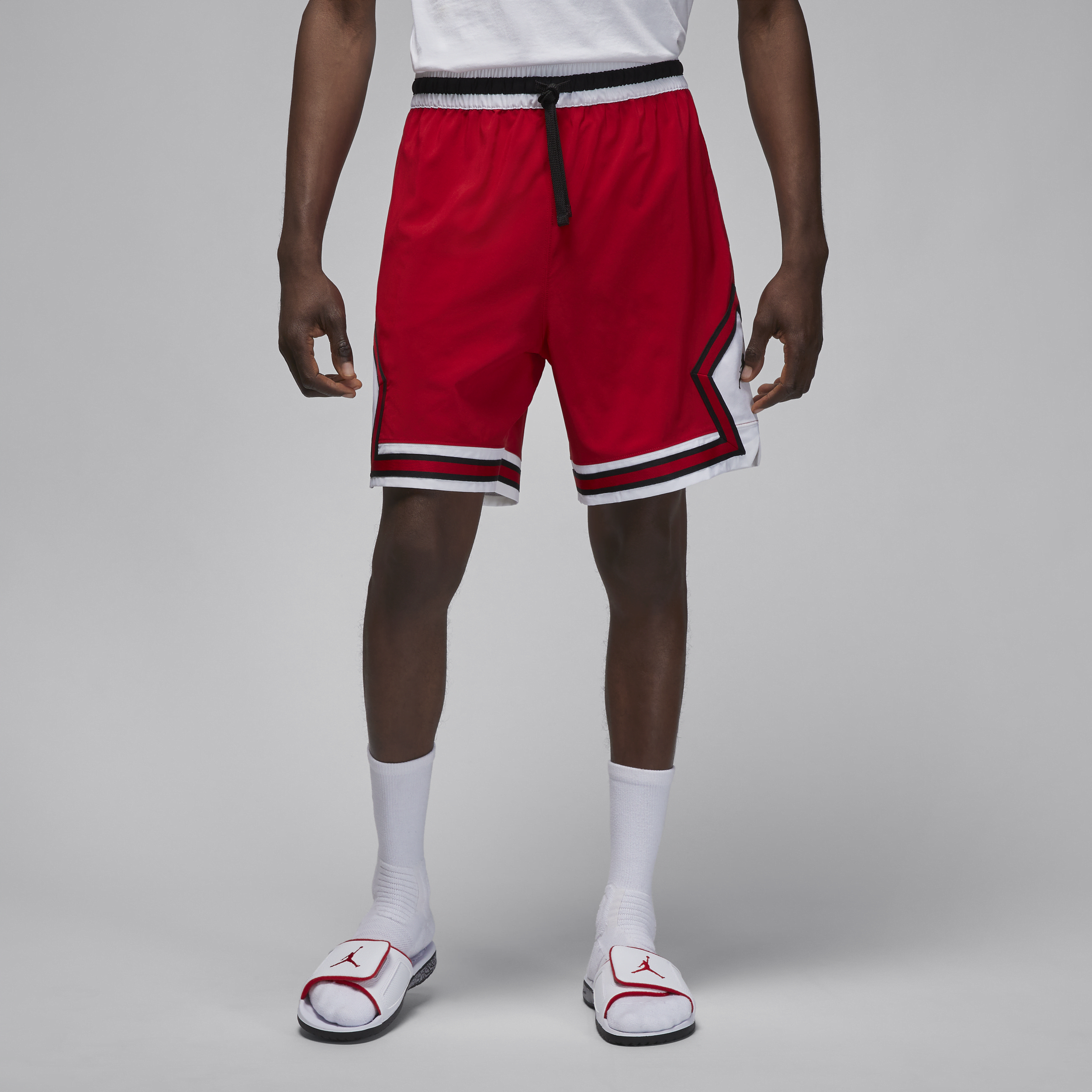 Nike Vævede Jordan Dri-FIT Sport-diamantshorts til mænd - rød