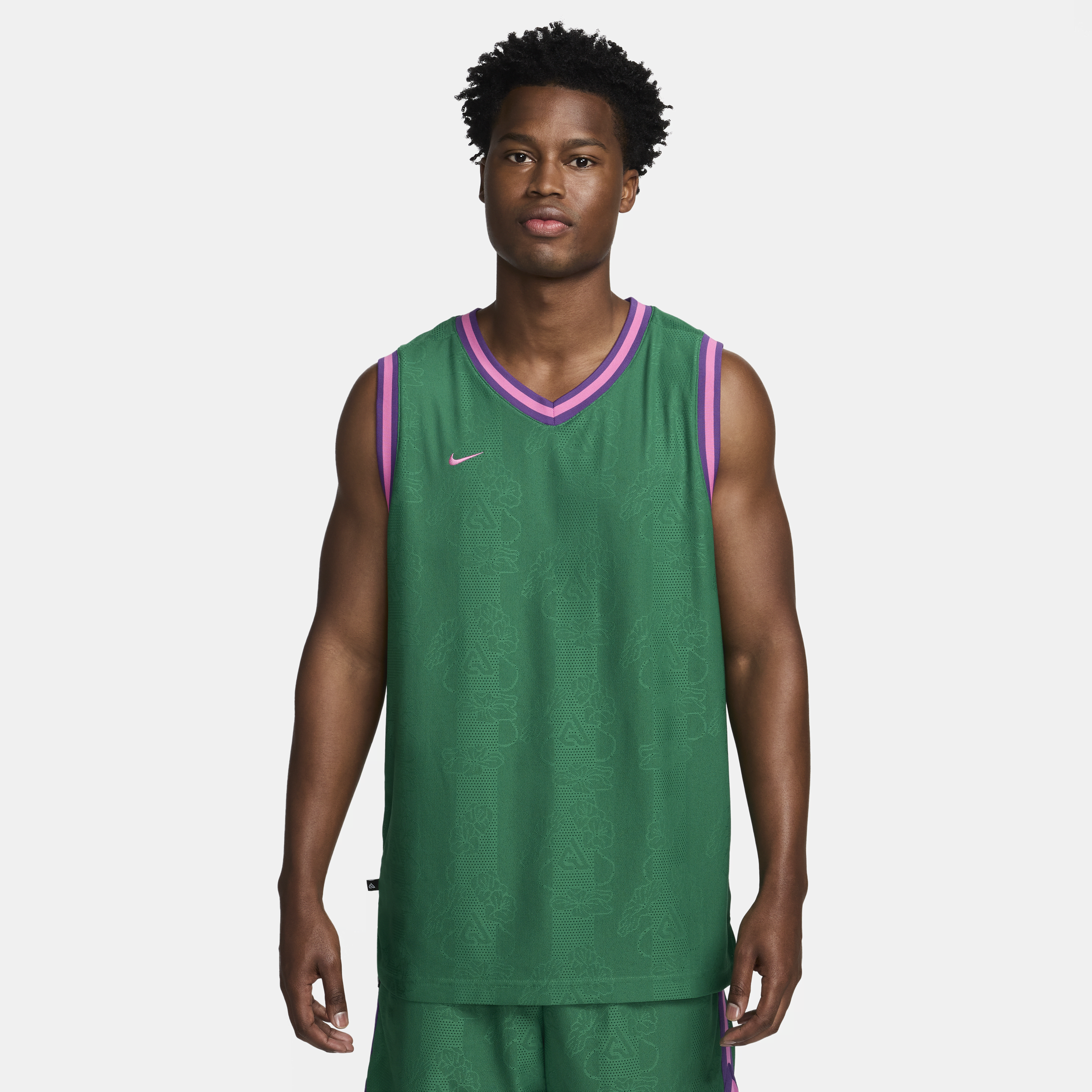 Nike Giannis Dri-FIT DNA-basketballtrøje til mænd - grøn