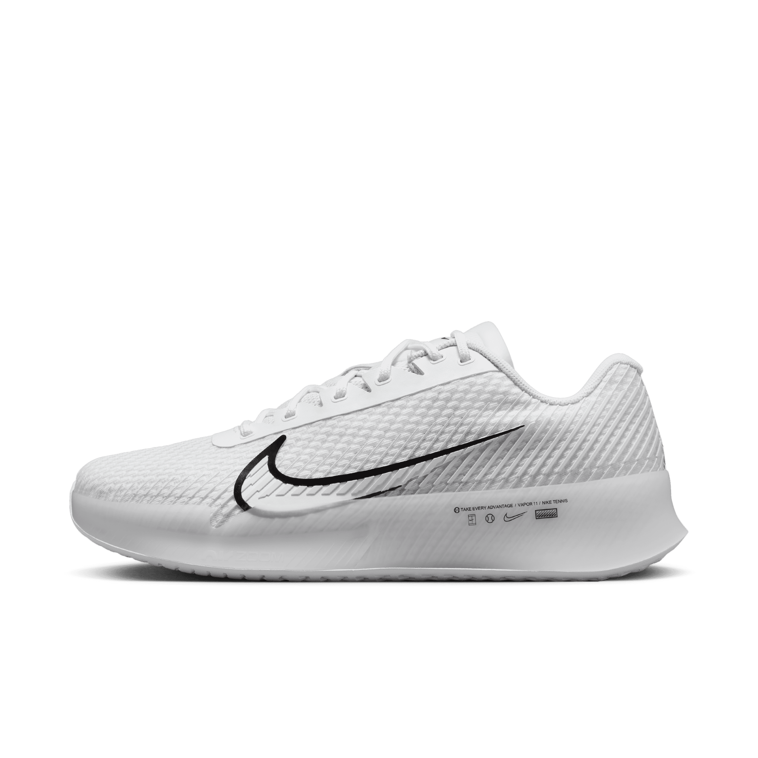 NikeCourt Air Zoom Vapor 11 Hardcourt tennisschoenen voor heren - Wit