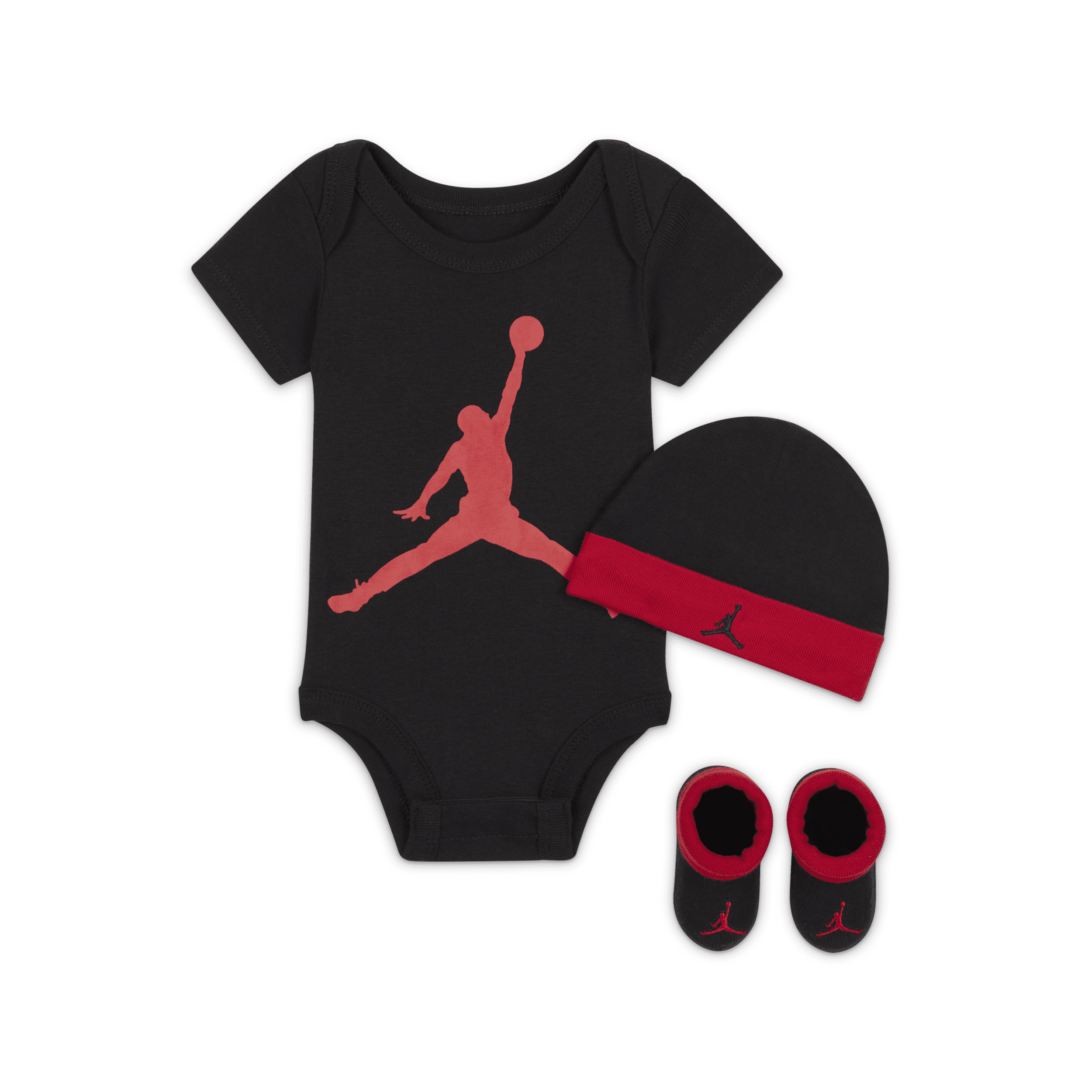Jordan Conjunto de tres piezas - Bebé - Negro