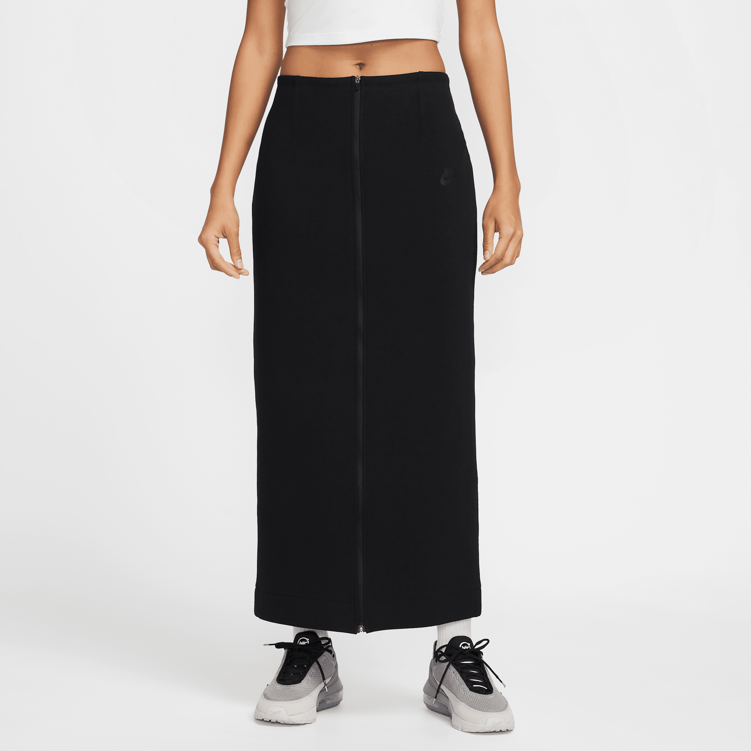 【ナイキ(NIKE)公式ストア】ナイキ スポーツウェア テック フリース ウィメンズ スリム マキシ スカート HJ0919-010 ブラック 【ナイキ(NIKE)公式ストア】ナイキ スポーツウェア テック フリース ウィメンズ スリム マキシ スカート HJ0919-010 ブラック