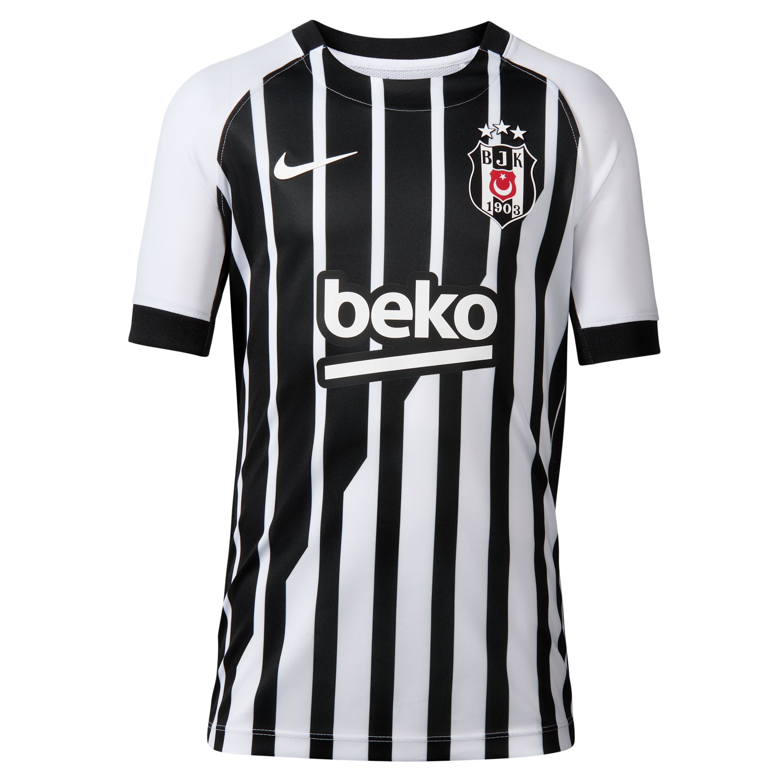Maillot de foot Replica Nike Dri-FIT Beşiktaş J.K. 2026/27 Extérieur pour pré-ado - Blanc