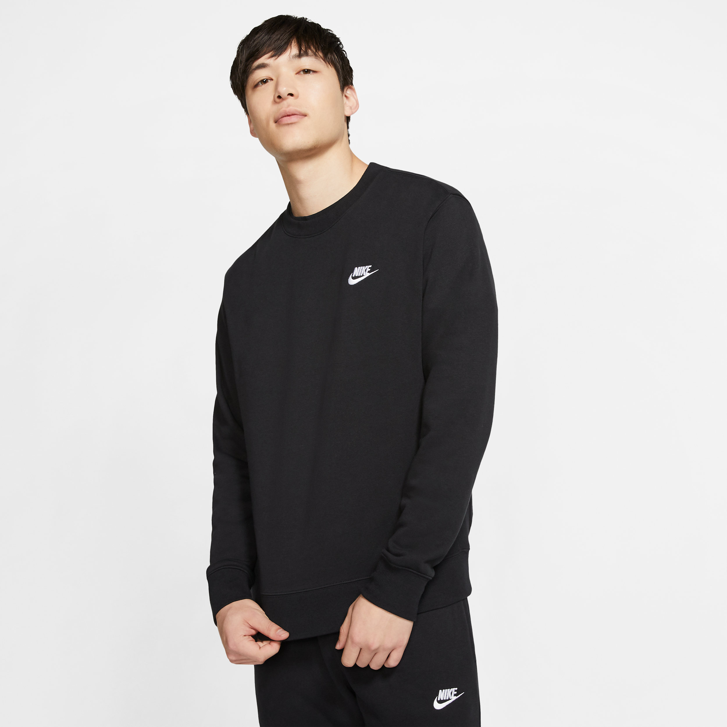 【ナイキ(NIKE)公式ストア】ナイキ スポーツウェア クラブ メンズ フレンチ テリー クルー BV2667-010 ブラック 【ナイキ(NIKE)公式ストア】ナイキ スポーツウェア クラブ メンズ フレンチ テリー クルー BV2667-010 ブラック