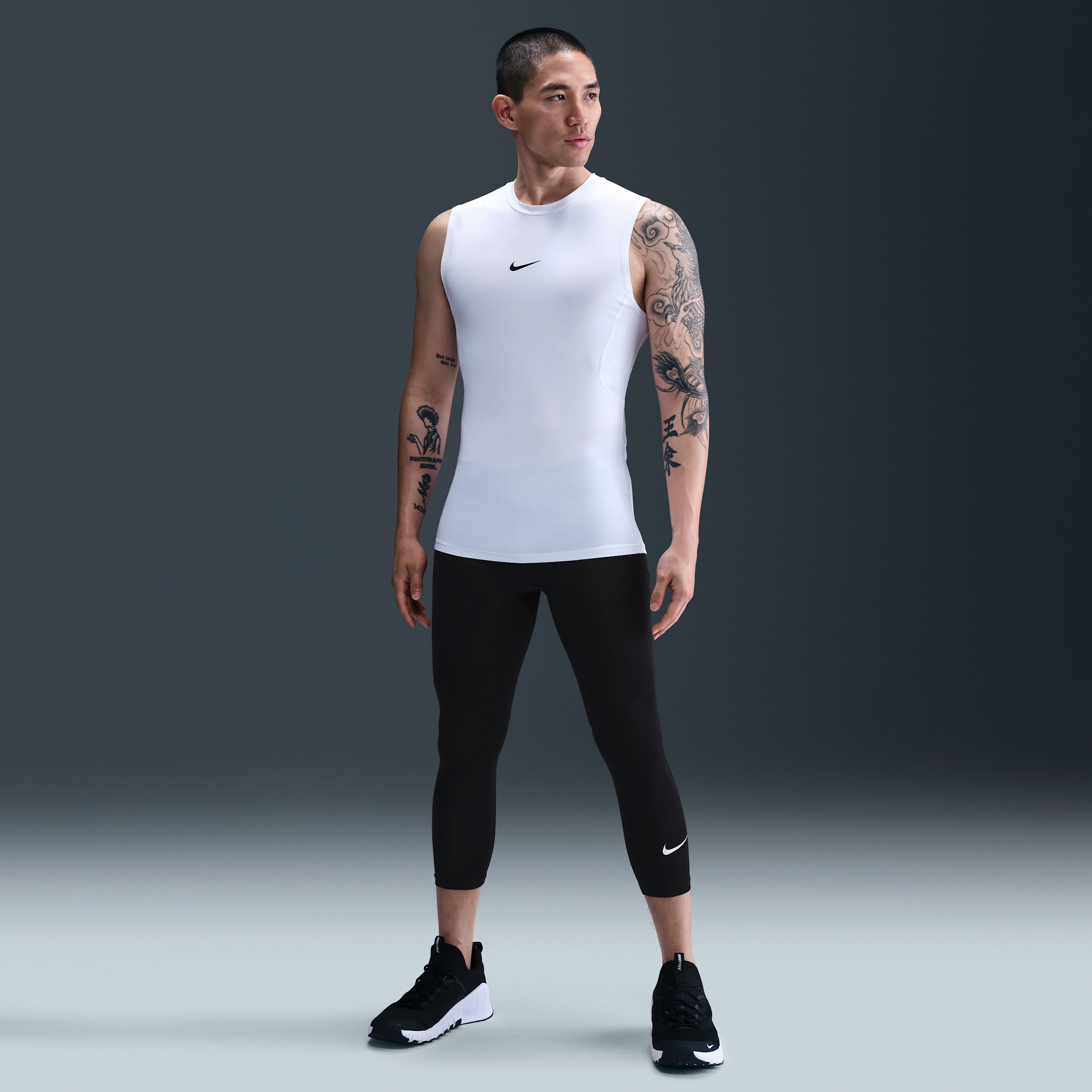 【ナイキ(NIKE)公式ストア】ナイキ プロ ブリーズ メンズ 3/4レングス タイツ HJ4052-010 ブラック 【ナイキ(NIKE)公式ストア】ナイキ プロ ブリーズ メンズ 3/4レングス タイツ HJ4052-010 ブラック