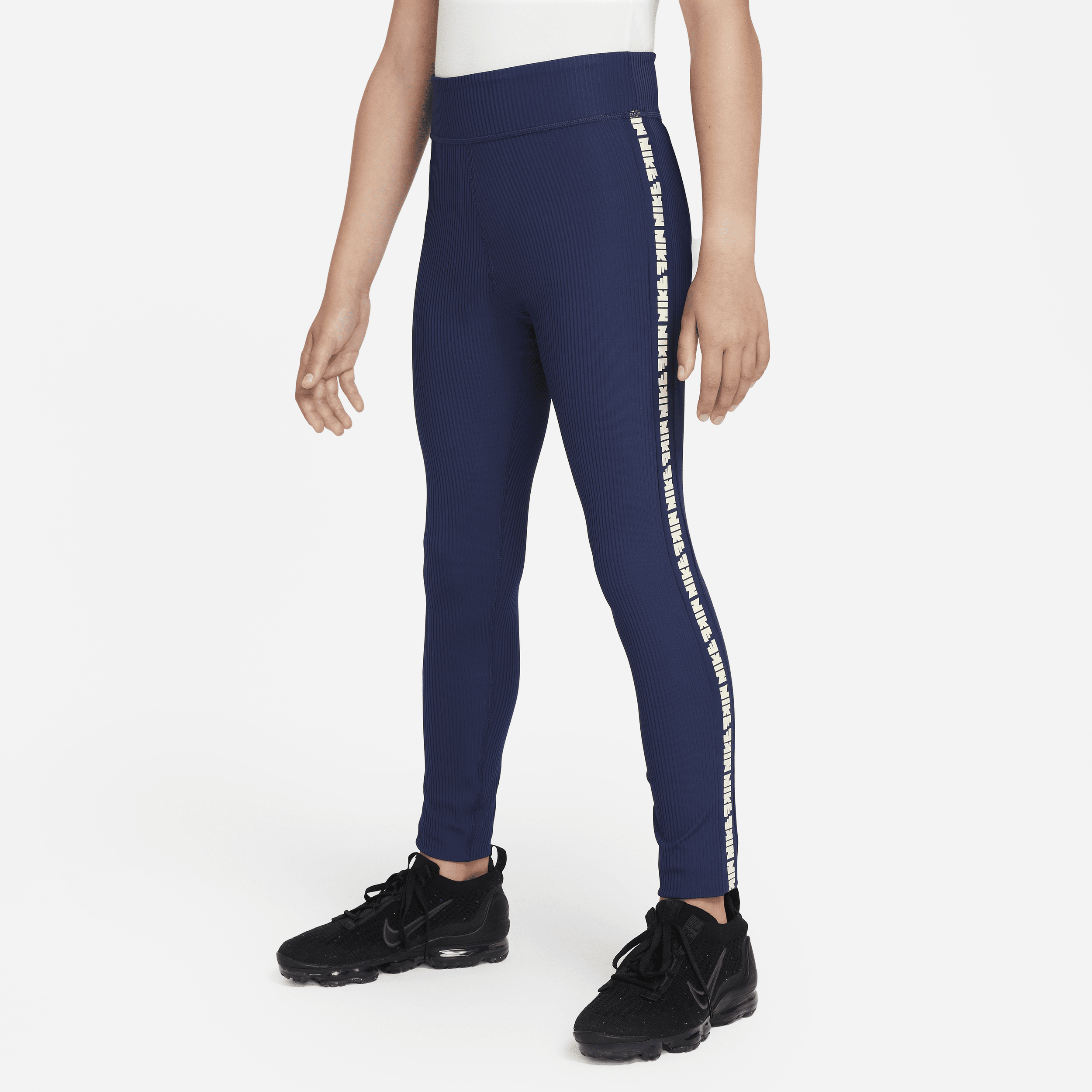Nike Sportswear Dri-FIT-leggings til større børn (piger) - blå