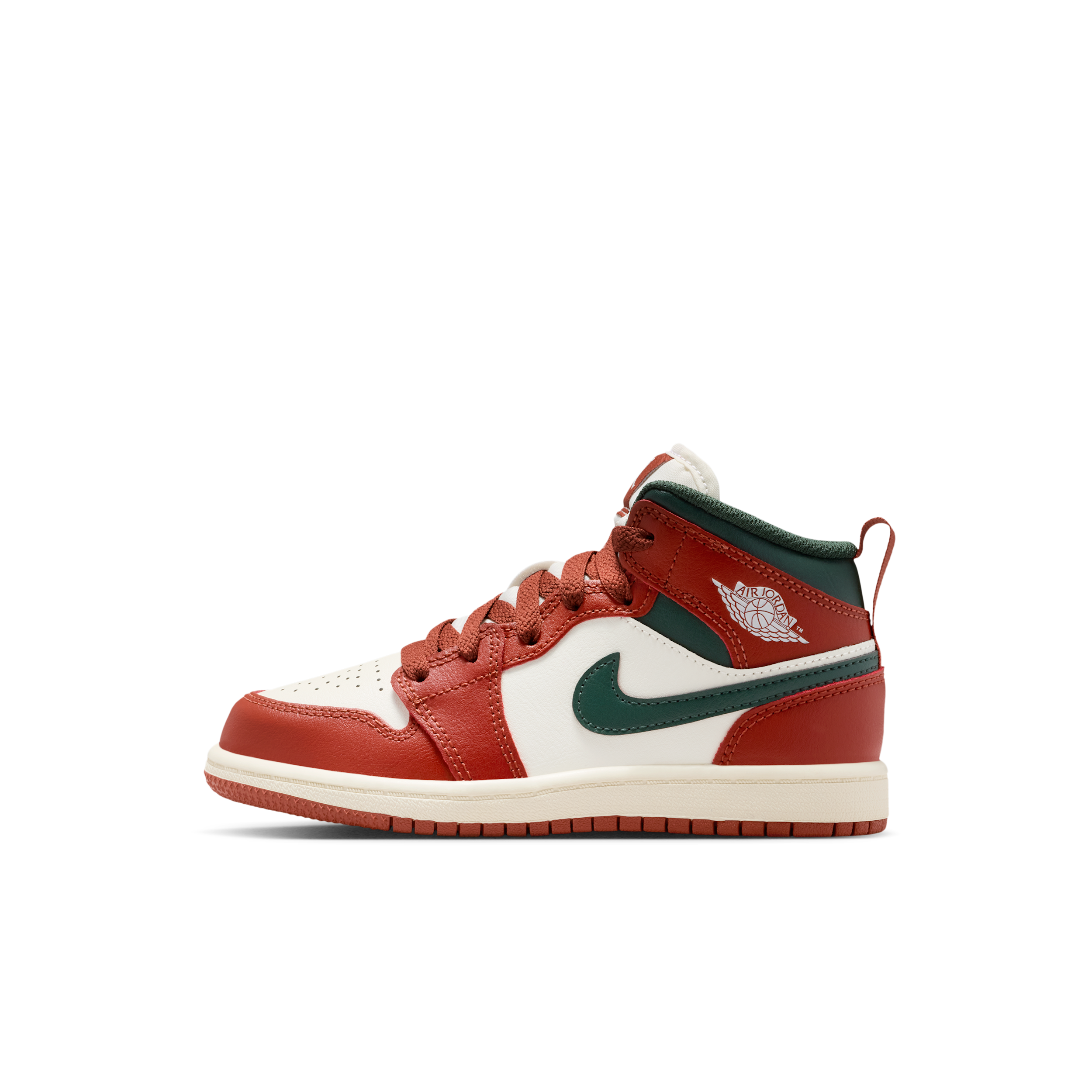 【ナイキ(NIKE)公式ストア】ジョーダン 1 MID リトルキッズシューズ DQ8424-105 ホワイト 【ナイキ(NIKE)公式ストア】ジョーダン 1 MID リトルキッズシューズ DQ8424-105 ホワイト