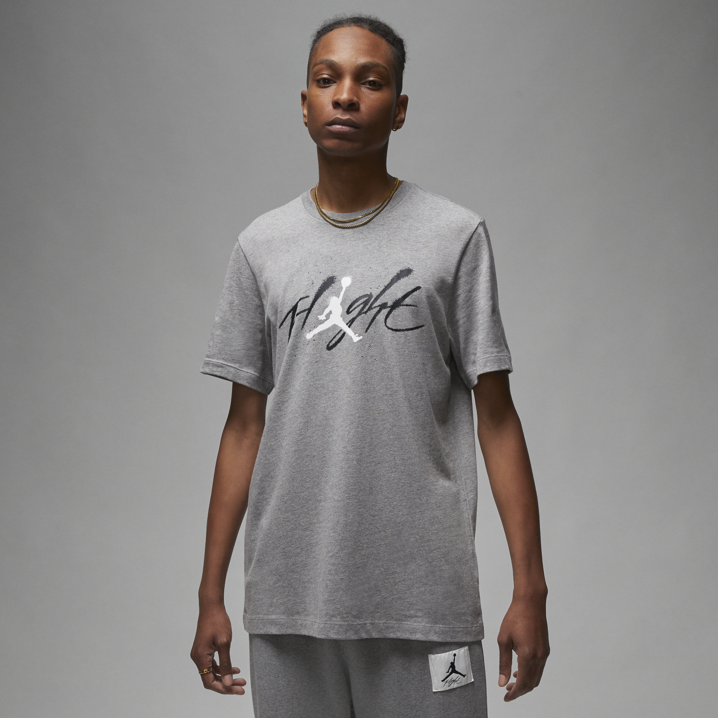 Nike T-shirt con grafica Jordan - Uomo - Grigio