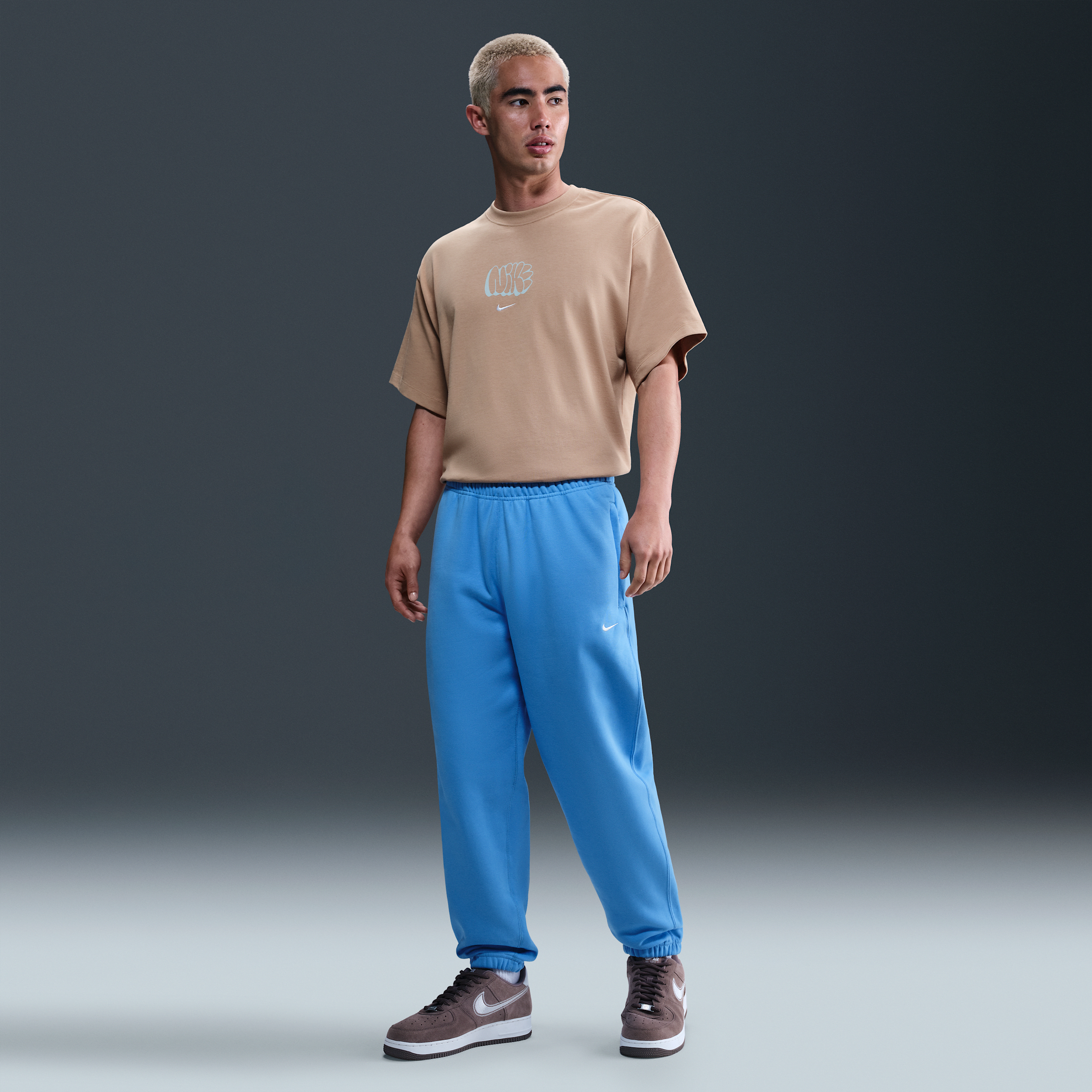 【ナイキ(NIKE)公式ストア】ナイキ ソロ スウッシュ メンズ フリース パンツ DX1365-412 ブルー 【ナイキ(NIKE)公式ストア】ナイキ ソロ スウッシュ メンズ フリース パンツ DX1365-412 ブルー