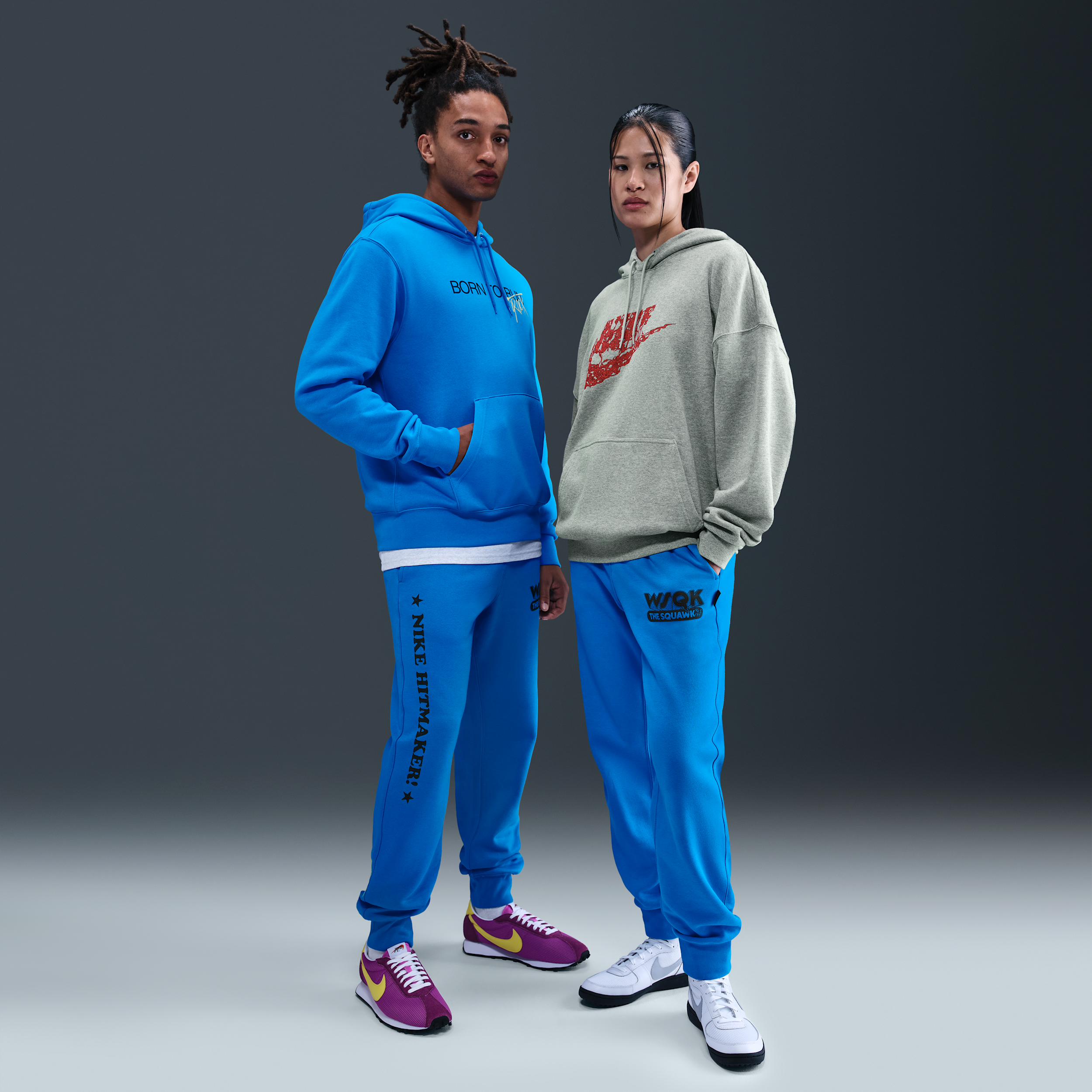 Nike x Stranger Things Pantalón de tejido Fleece - Hombre - Azul
