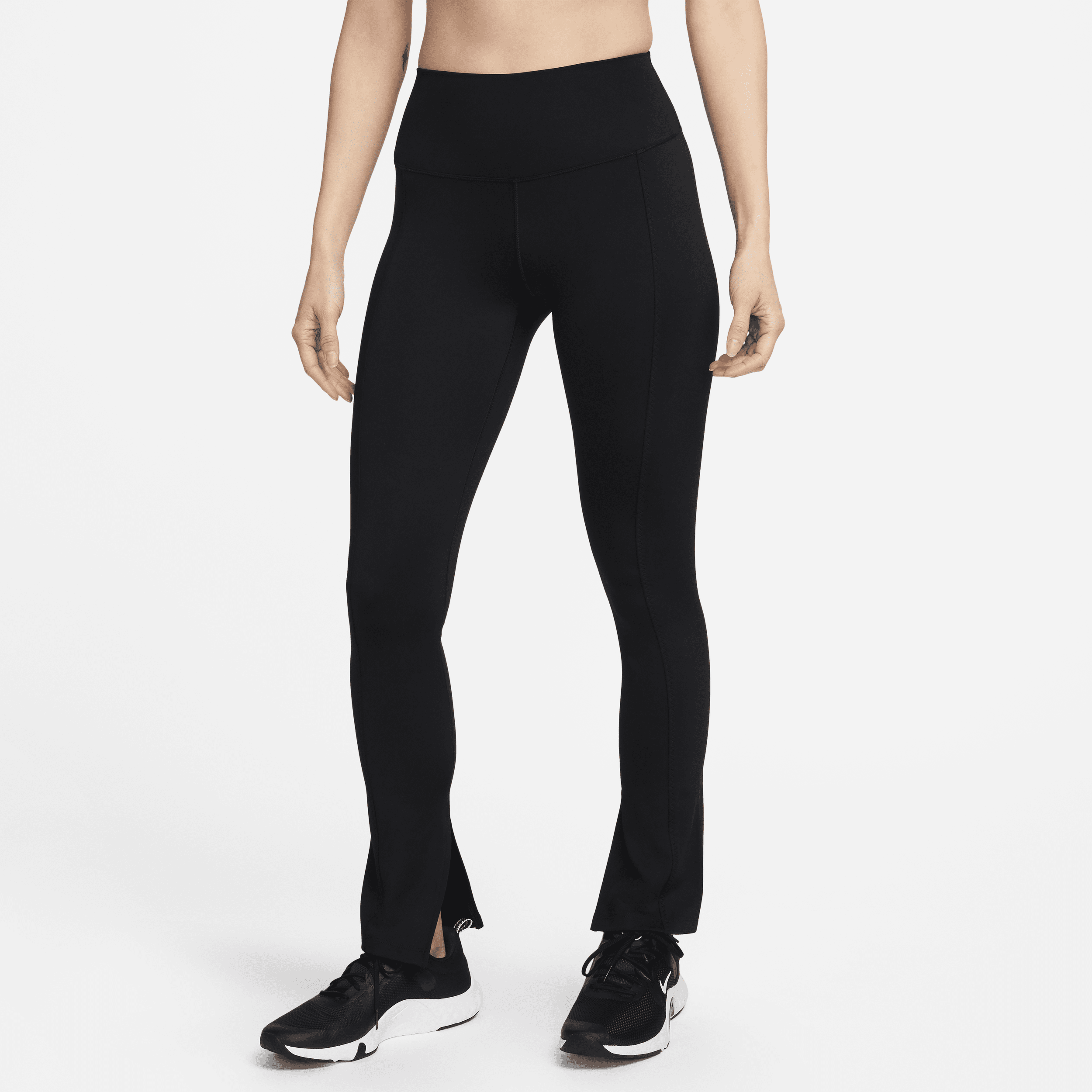 【ナイキ(NIKE)公式ストア】ナイキ ワン ウィメンズ ハイウエスト フルレングス スプリットヘム レギンス FN4149-010 ブラック 【ナイキ(NIKE)公式ストア】ナイキ ワン ウィメンズ ハイウエスト フルレングス スプリットヘム レギンス FN4149-010 ブラック