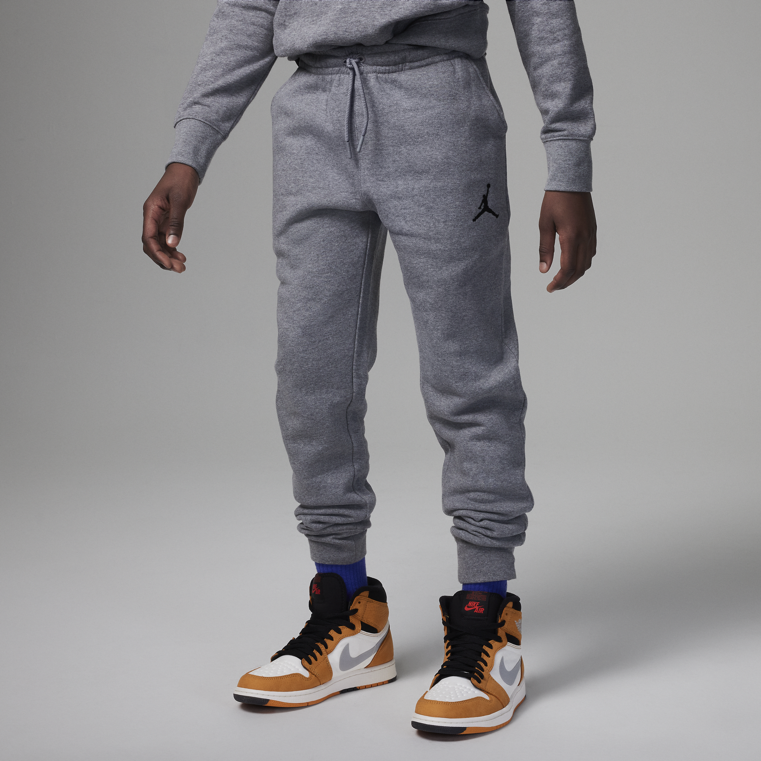 Jordan MJ Essentials-bukser til større børn - grå