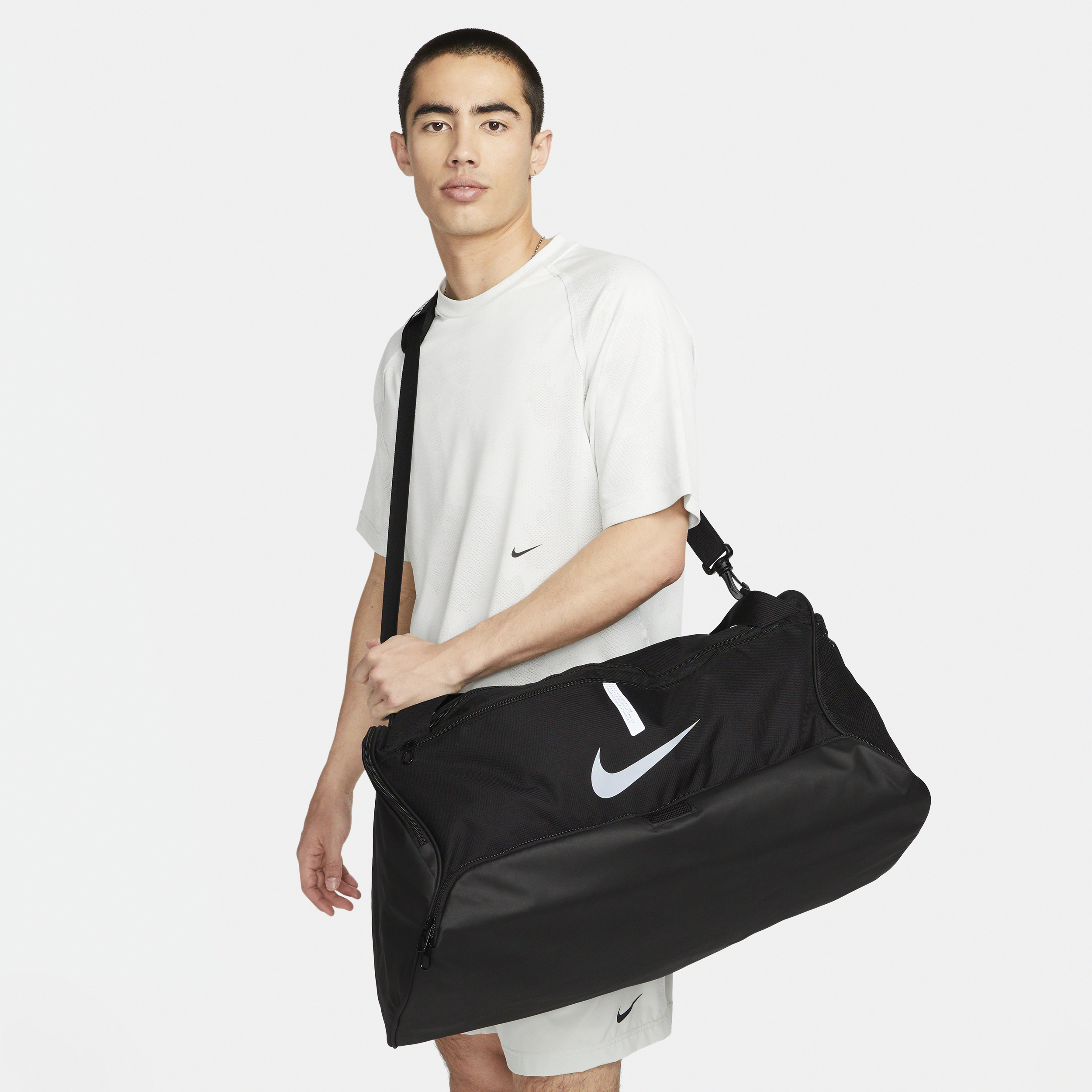 Nike Academy Team-sportstaske til fodbold (medium, 60 liter) - sort