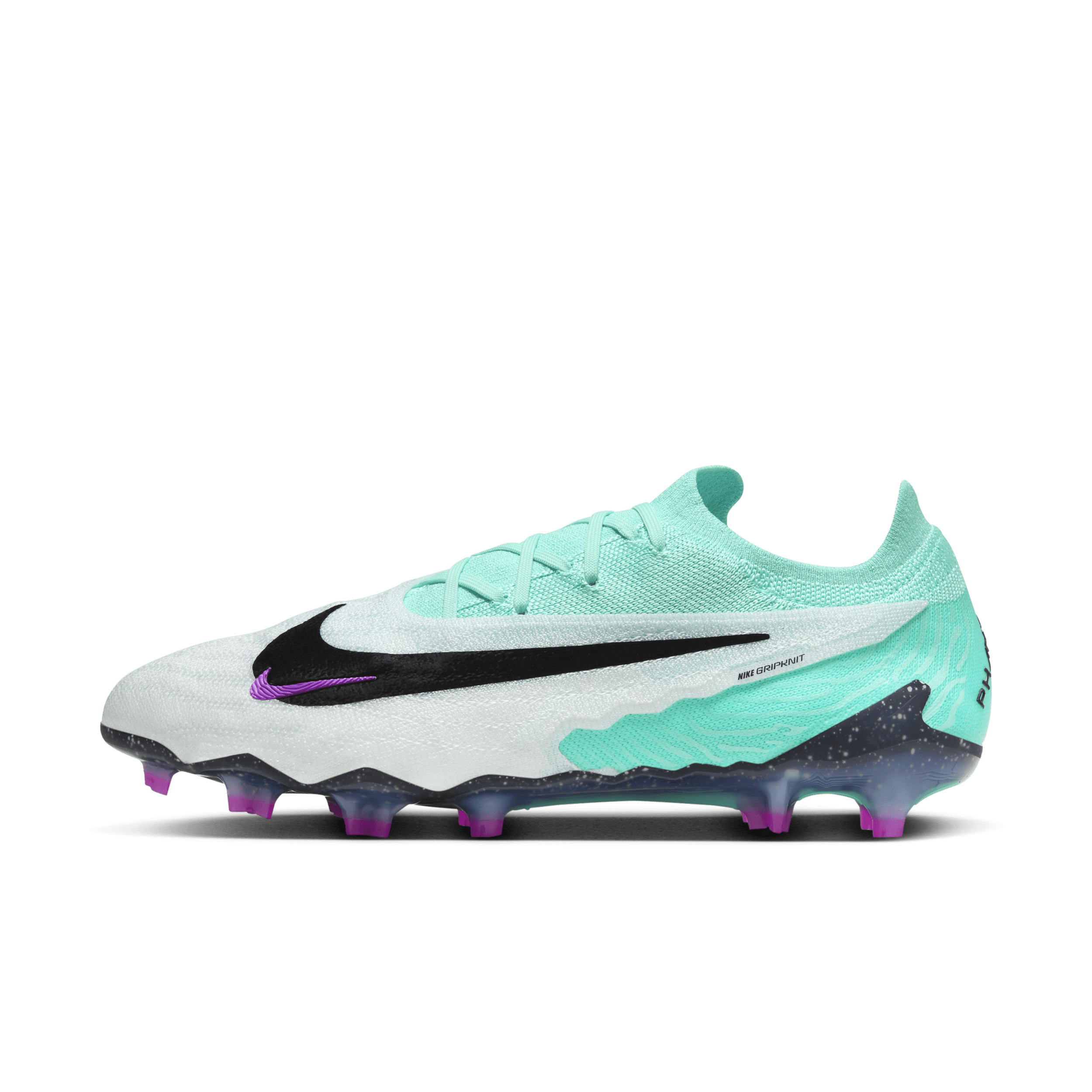 Nike Phantom GX Elite-fodboldstøvler (low-top) til græs - grøn