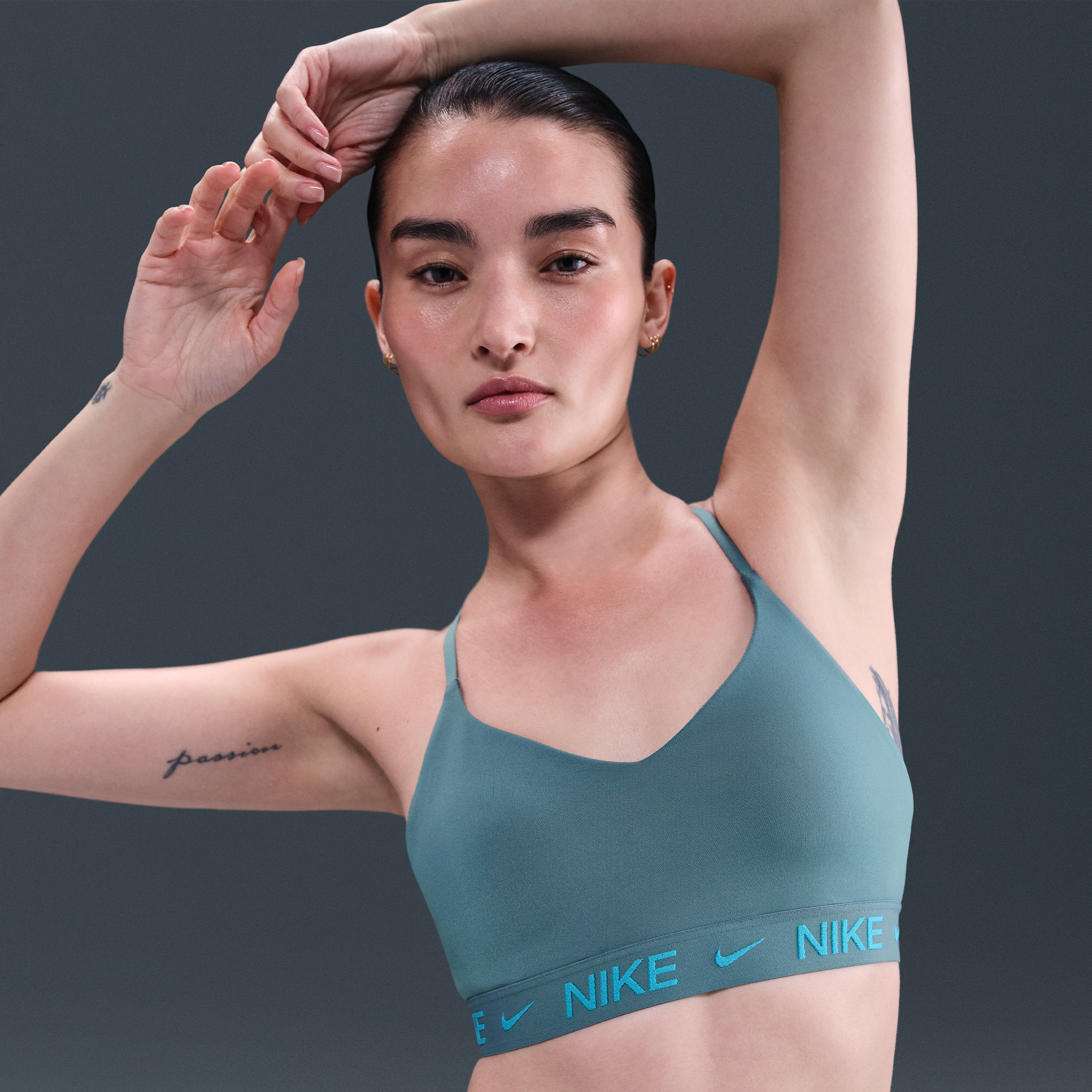 【ナイキ(NIKE)公式ストア】ナイキ インディ ライトサポート ウィメンズ パッディド アジャスタブル スポーツブラ FD1063-006 ブルー 【ナイキ(NIKE)公式ストア】ナイキ インディ ライトサポート ウィメンズ パッディド アジャスタブル スポーツブラ FD1063-006 ブルー
