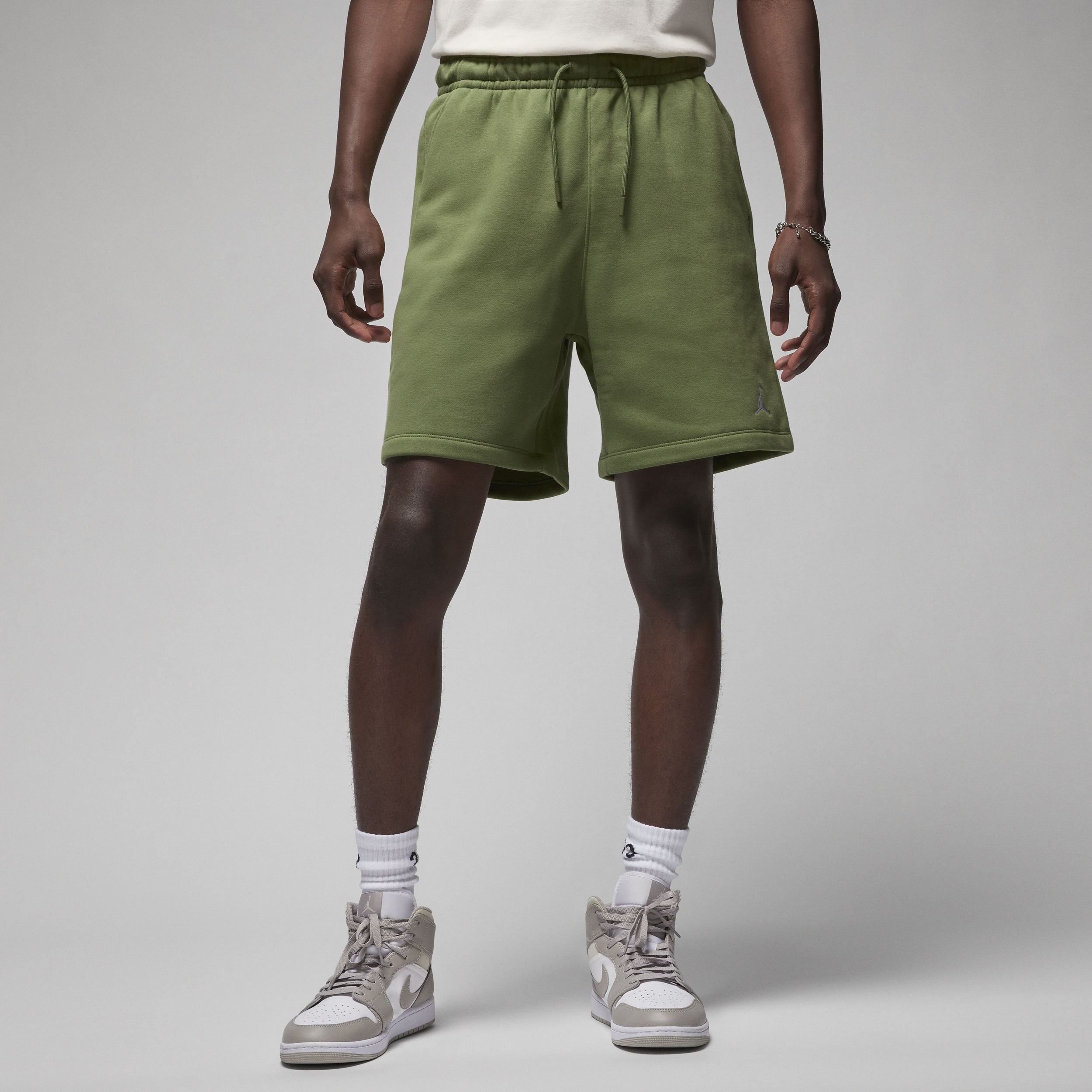 Jordan Brooklyn Fleece-shorts til mænd - grøn