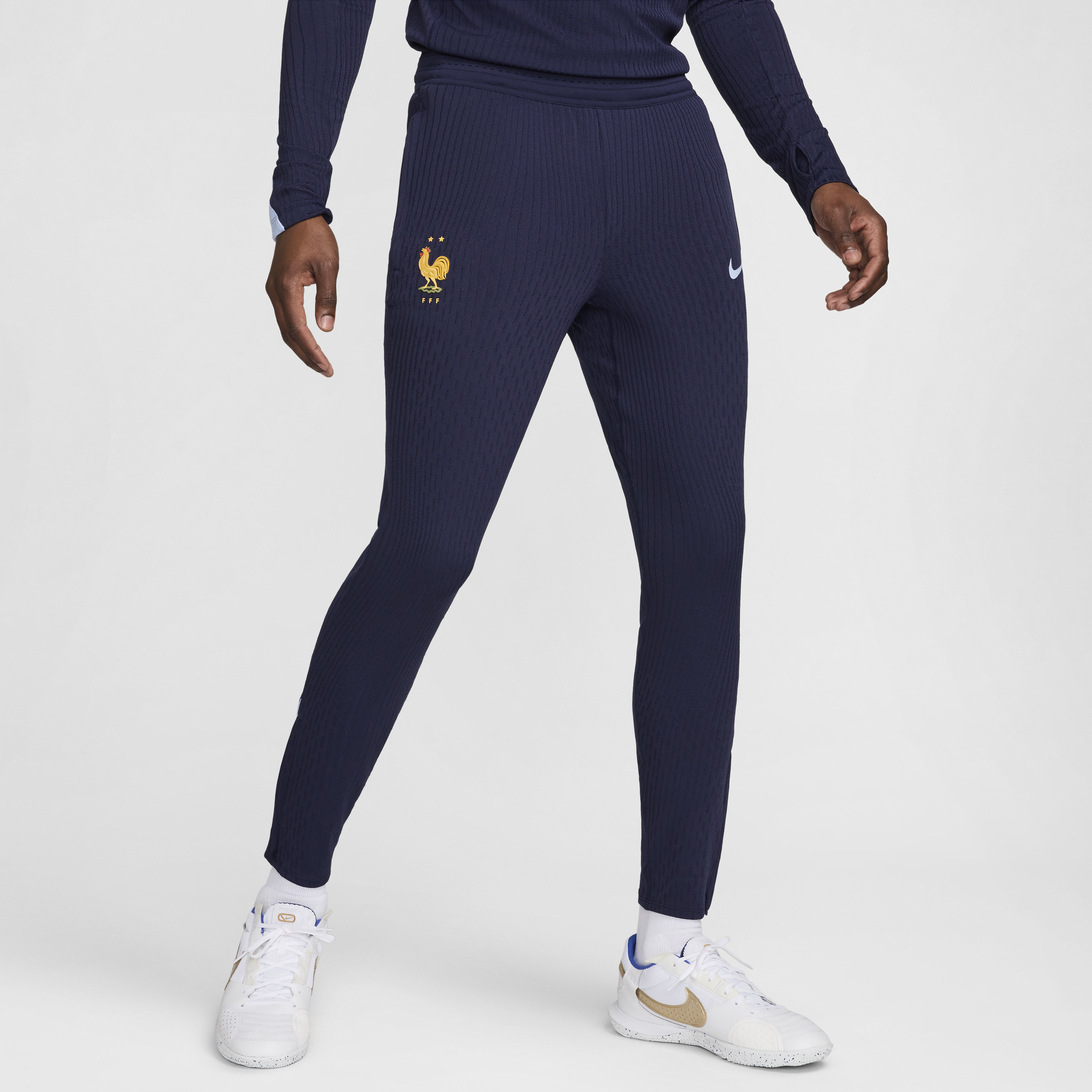 Pantaloni da calcio in maglia Nike Dri-FIT ADV FFF Strike Elite – Uomo - Blu