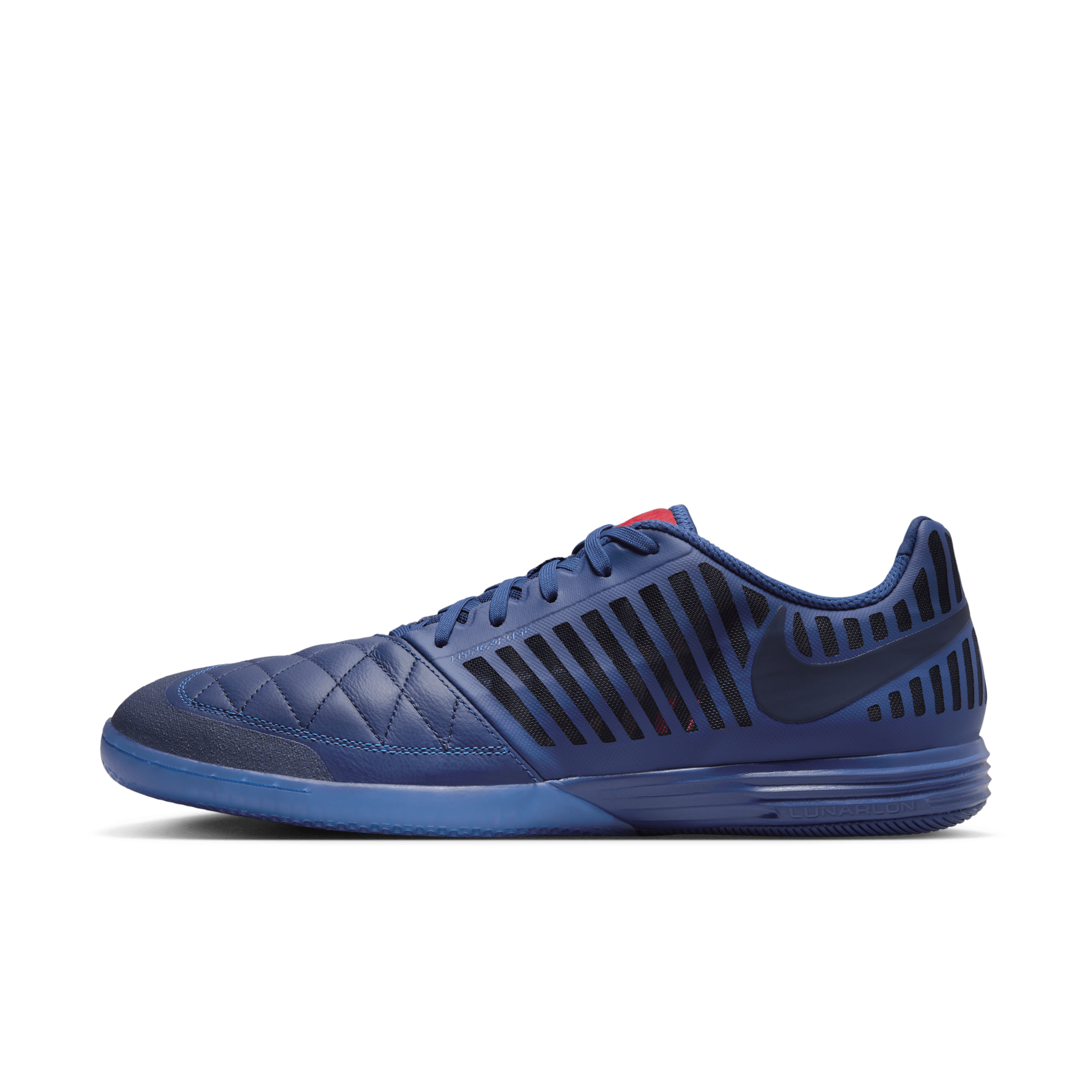 Scarpa da calcio a taglio basso per campi indoor/cemento Nike Lunargato II - Blu