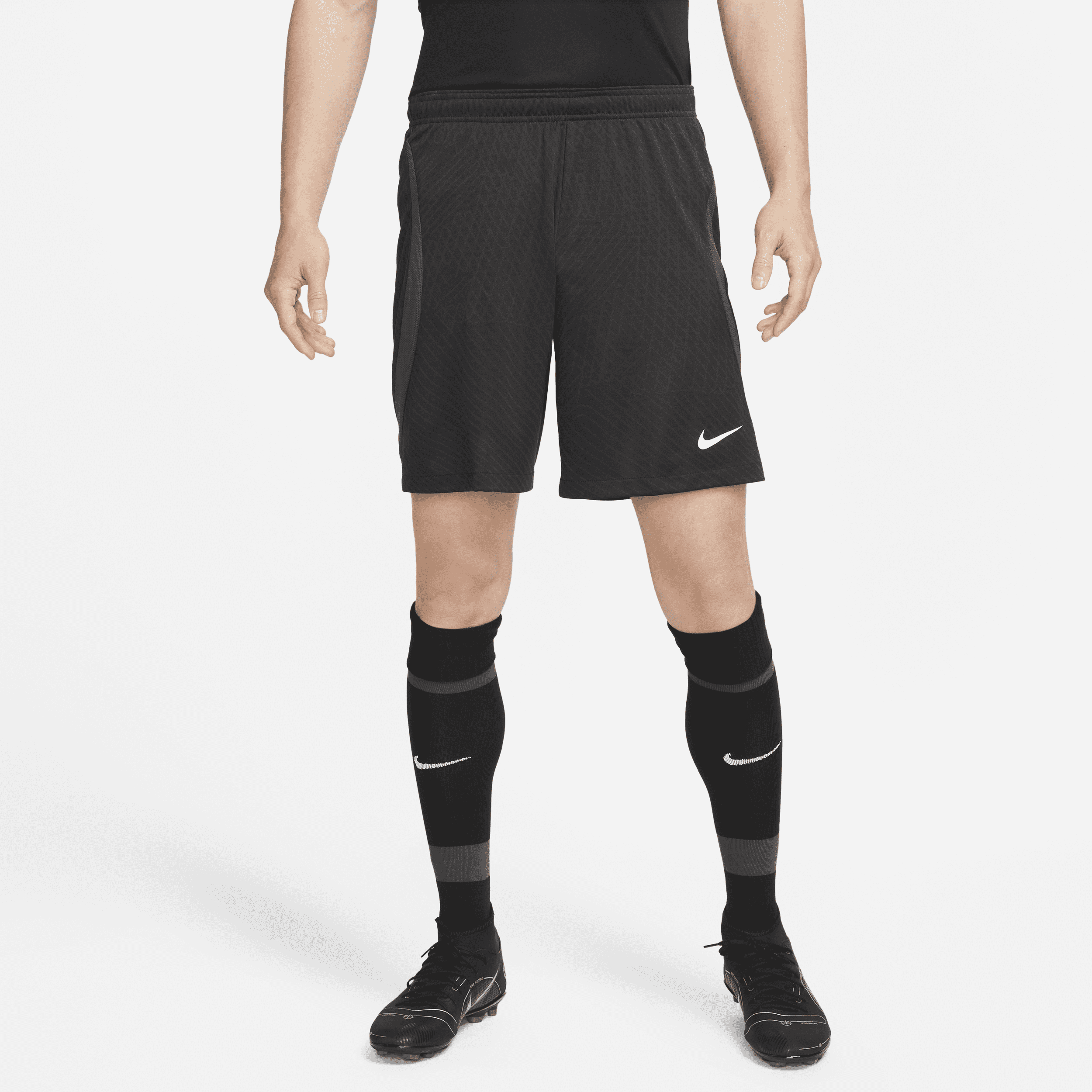 Nike Dri-FIT Strike-fodboldshorts til mænd - sort