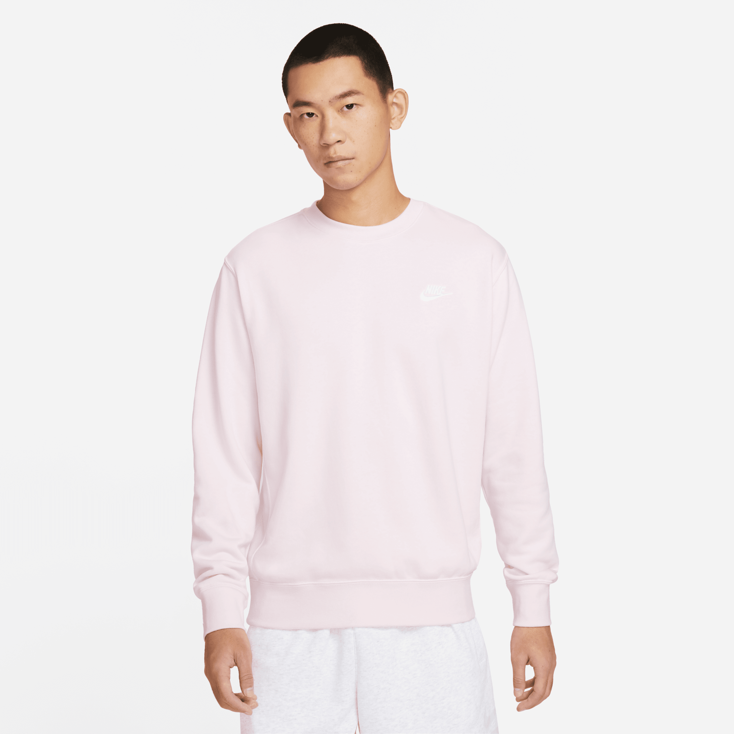 【ナイキ(NIKE)公式ストア】ナイキ スポーツウェア クラブ メンズ フレンチ テリー クルー BV2667-663 ピンク 【ナイキ(NIKE)公式ストア】ナイキ スポーツウェア クラブ メンズ フレンチ テリー クルー BV2667-663 ピンク