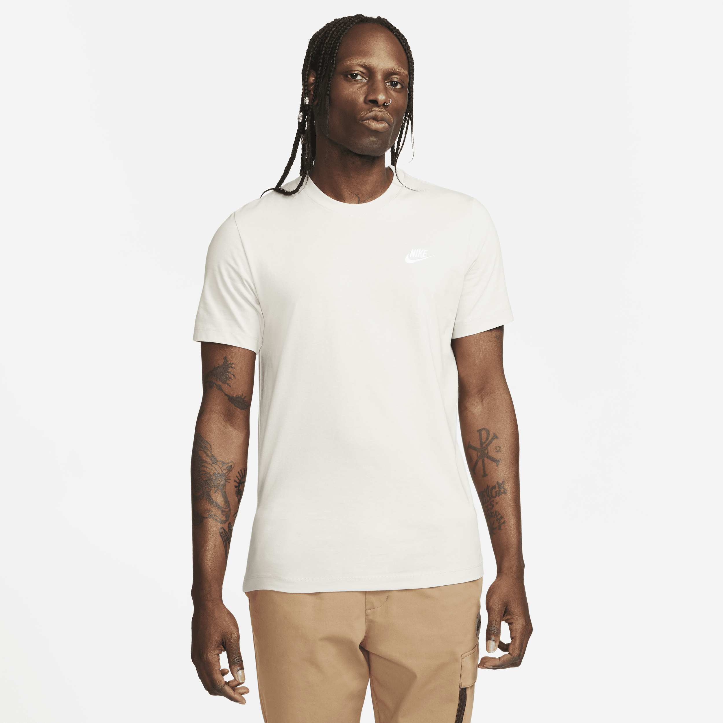 T-shirt Nike Sportswear Club – Uomo - Grigio