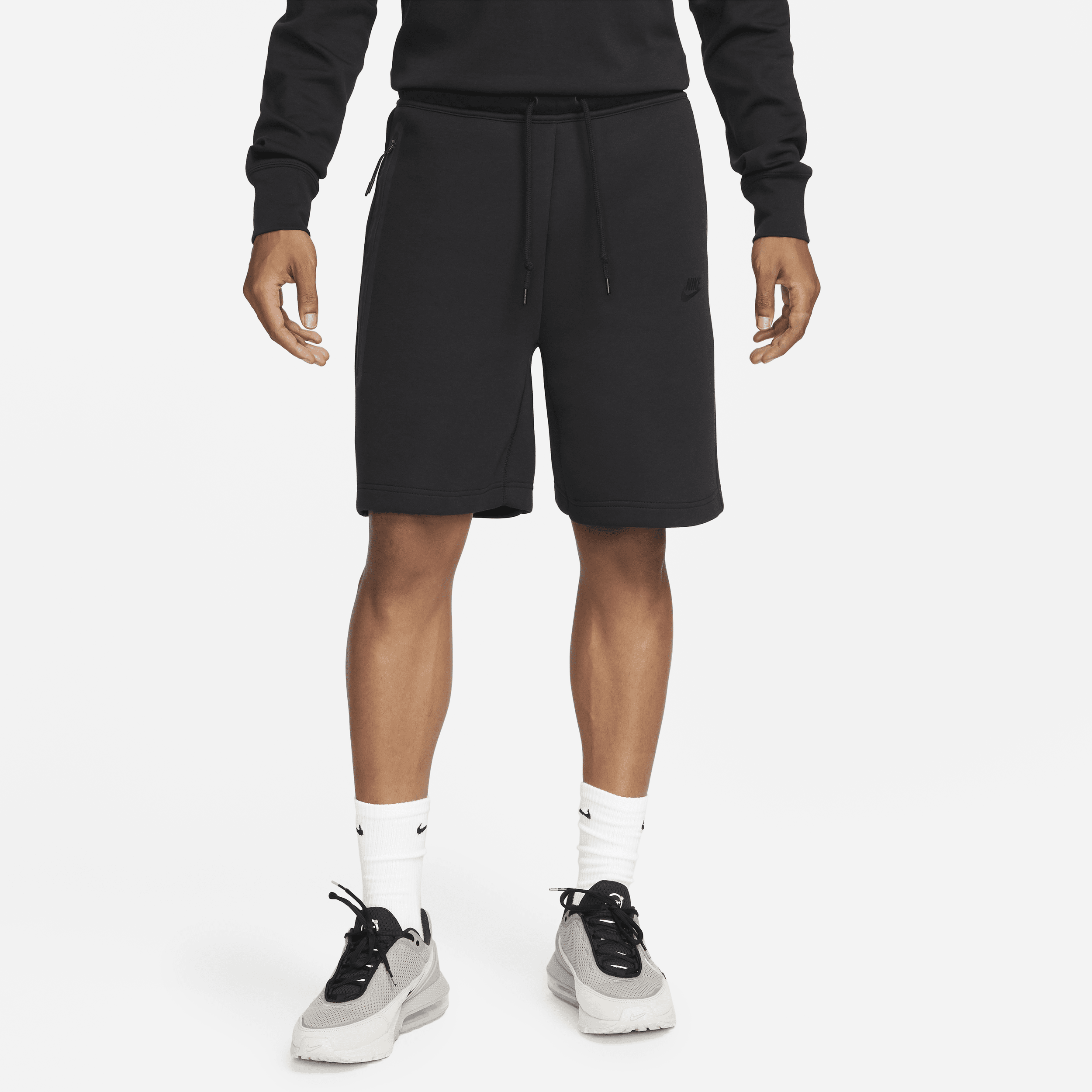 Nike Sportswear Tech Fleece-shorts til mænd - sort