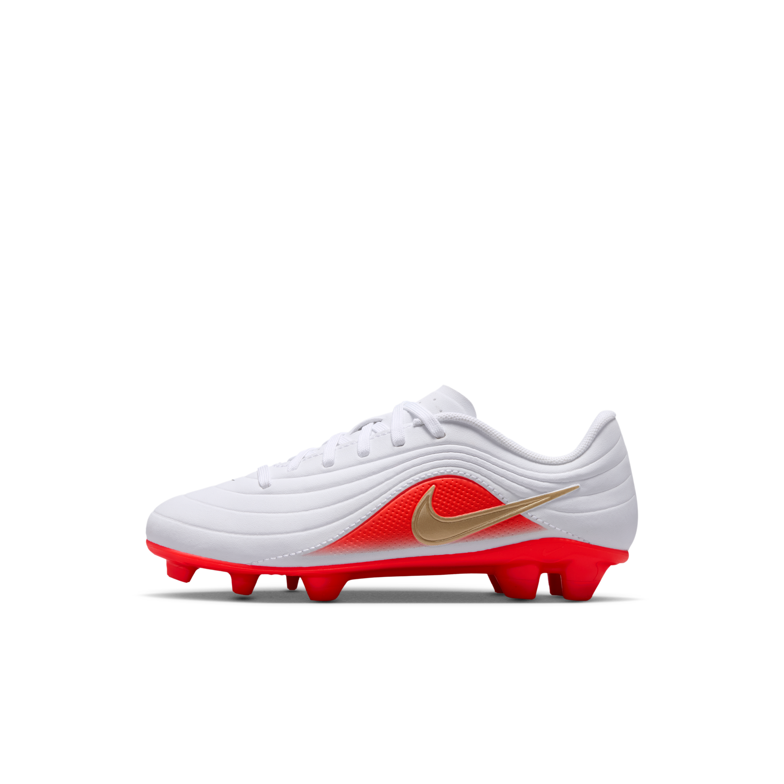 Chaussure de foot basse à crampons multi-surfaces Nike Jr. Tiempo Maestro Club pour enfant - Blanc
