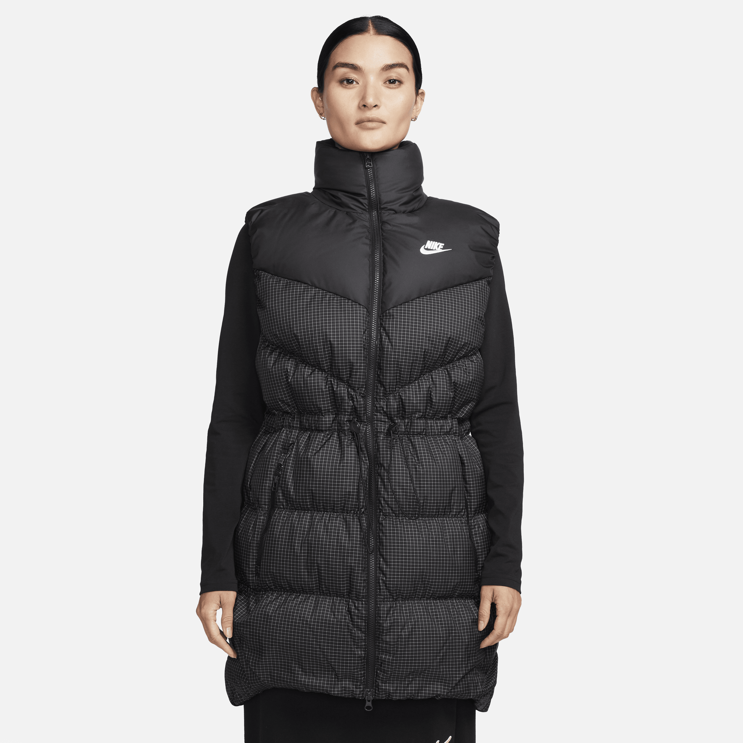 【ナイキ(NIKE)公式ストア】ナイキ スポーツウェア ウィンドパファー ウィメンズ Therma-FIT ルーズ ロング パファー ベスト FN0031-010 ブラック 【ナイキ(NIKE)公式ストア】ナイキ スポーツウェア ウィンドパファー ウィメンズ Therma-FIT ルーズ ロング パファー ベスト FN0031-010 ブラック