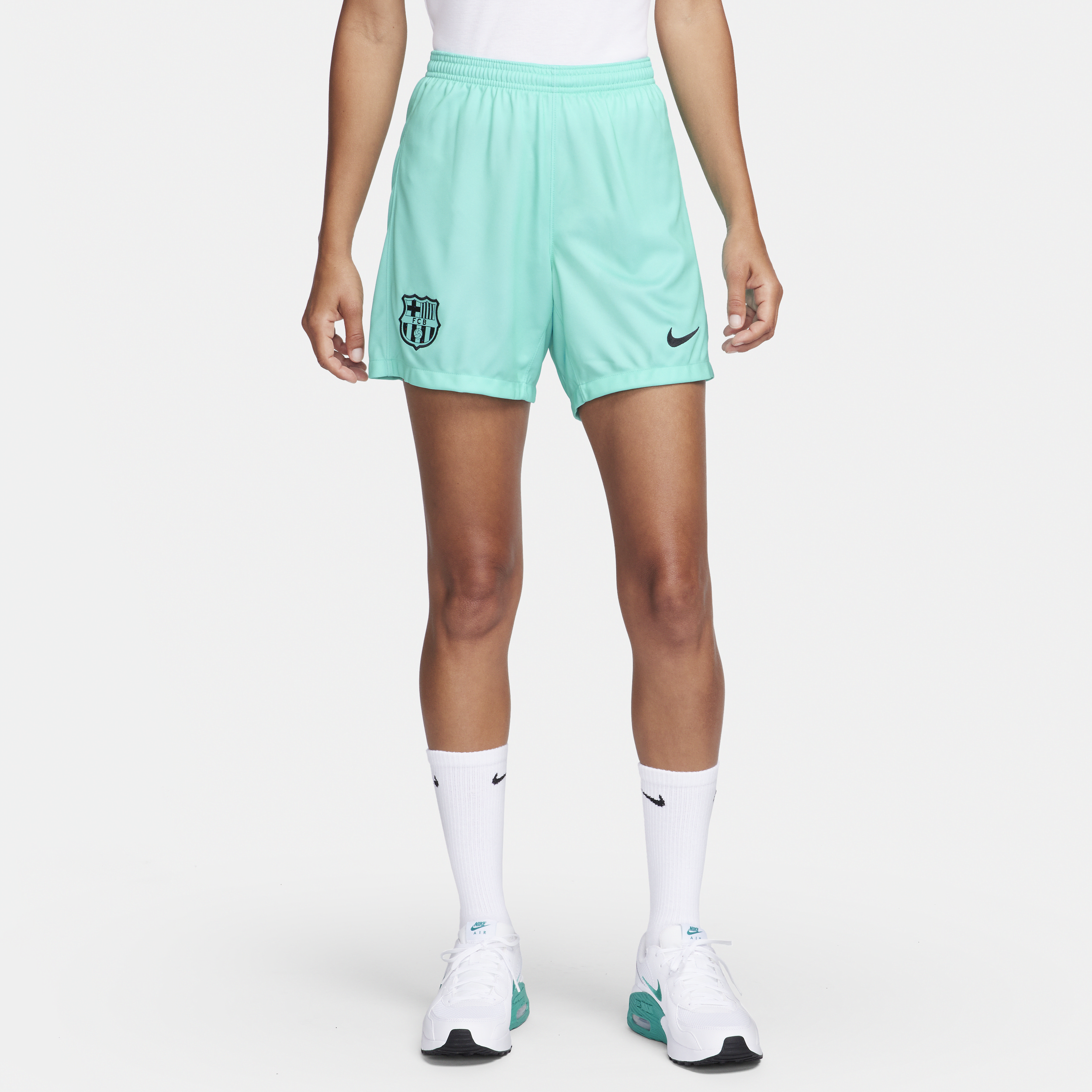 Shorts da calcio Nike Dri-FIT FC Barcelona 2023/24 Stadium da donna – Terza - Blu