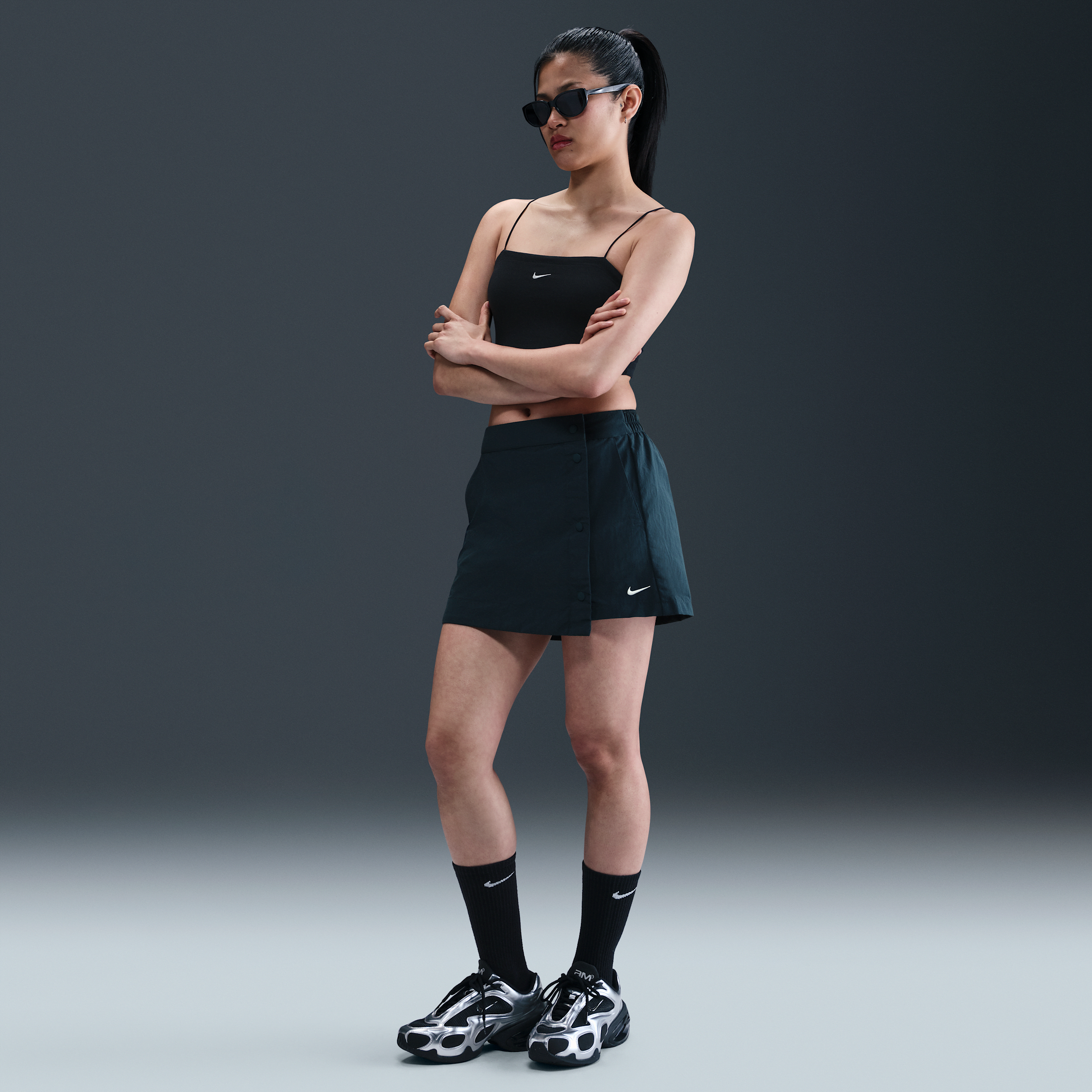 【ナイキ(NIKE)公式ストア】ナイキ スポーツウェア エッセンシャル ウィメンズ ウーブン スコート HM6980-478 ブルー 【ナイキ(NIKE)公式ストア】ナイキ スポーツウェア エッセンシャル ウィメンズ ウーブン スコート HM6980-478 ブルー