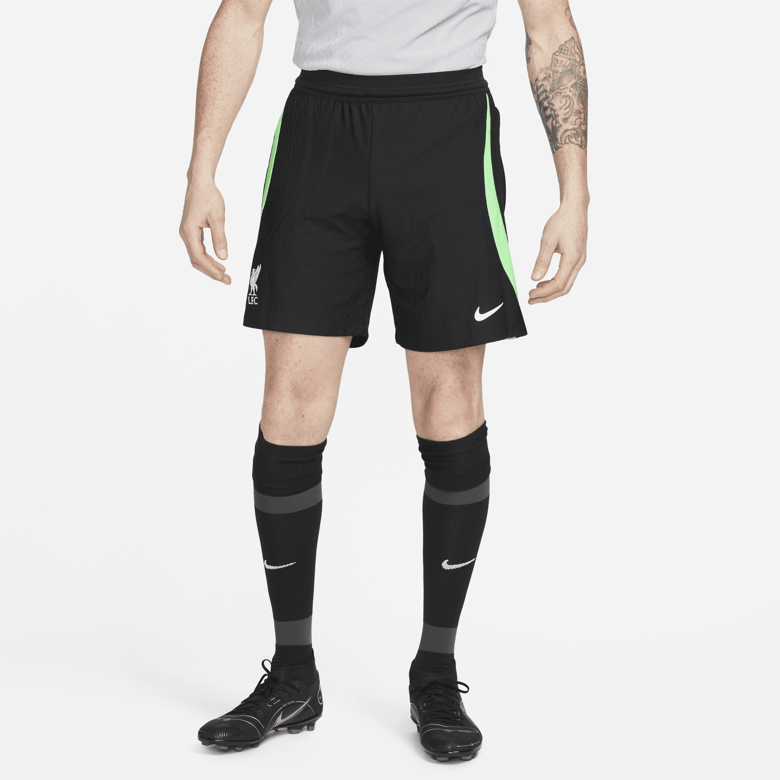 Liverpool FC Strike Elite Nike Dri-FIT ADV Knit voetbalshorts voor heren - Zwart