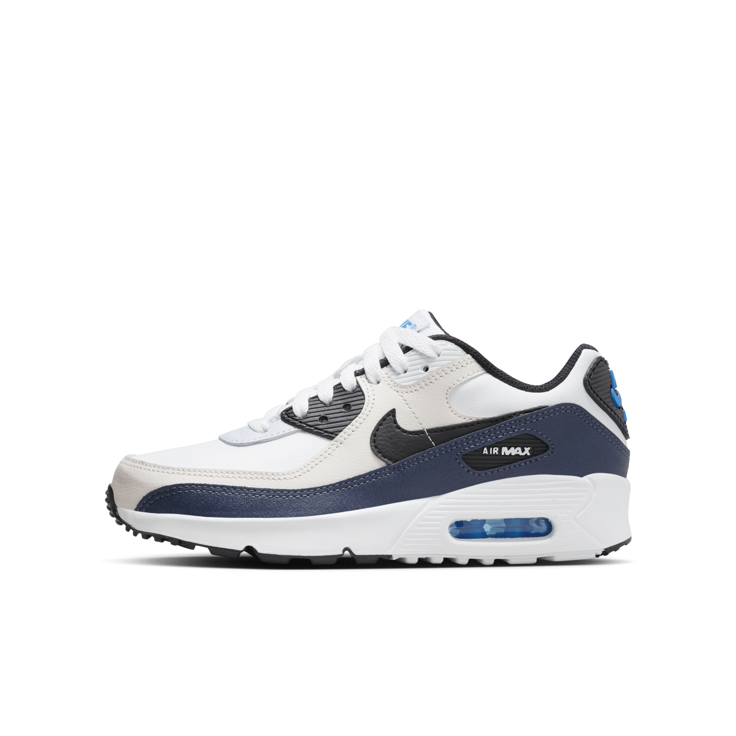 Nike Air Max 90 LTR-sko til større børn - blå