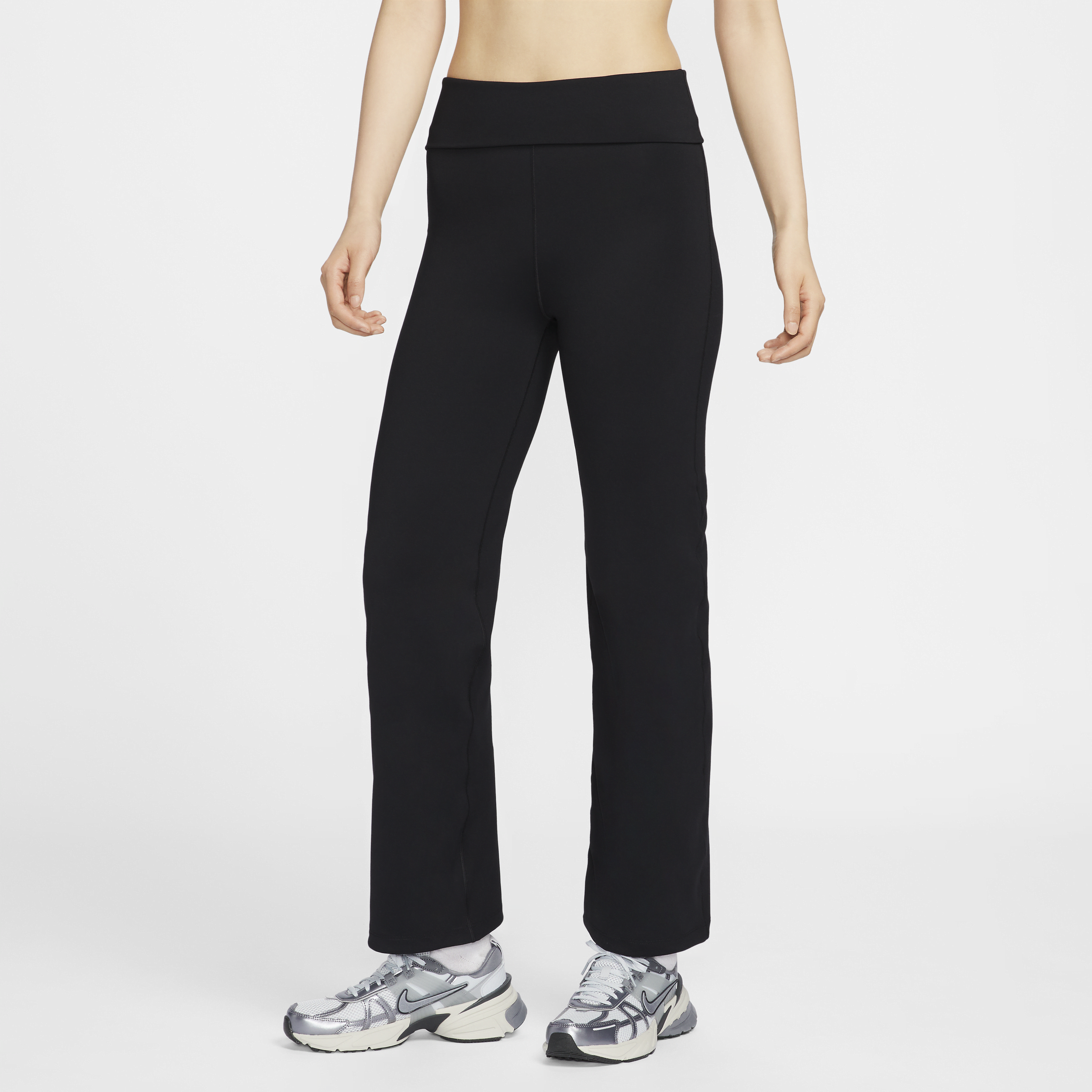 【ナイキ(NIKE)公式ストア】ナイキ ワン ウィメンズ Dri-FIT ハイウエスト フォールドオーバー パンツ FV7849-010 ブラック 【ナイキ(NIKE)公式ストア】ナイキ ワン ウィメンズ Dri-FIT ハイウエスト フォールドオーバー パンツ FV7849-010 ブラック