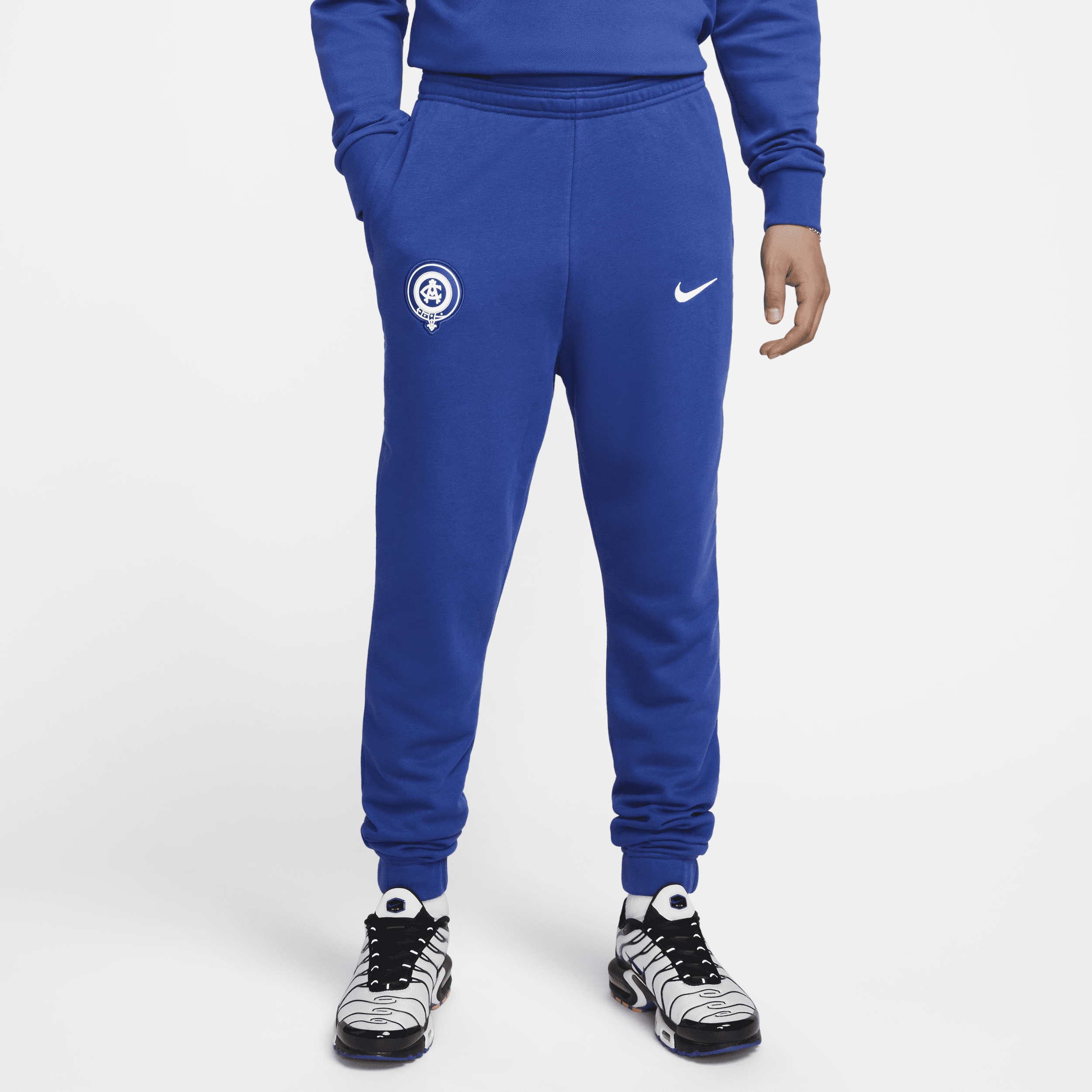 Pantaloni in French Terry Nike Atlético de Madrid – Uomo - Blu