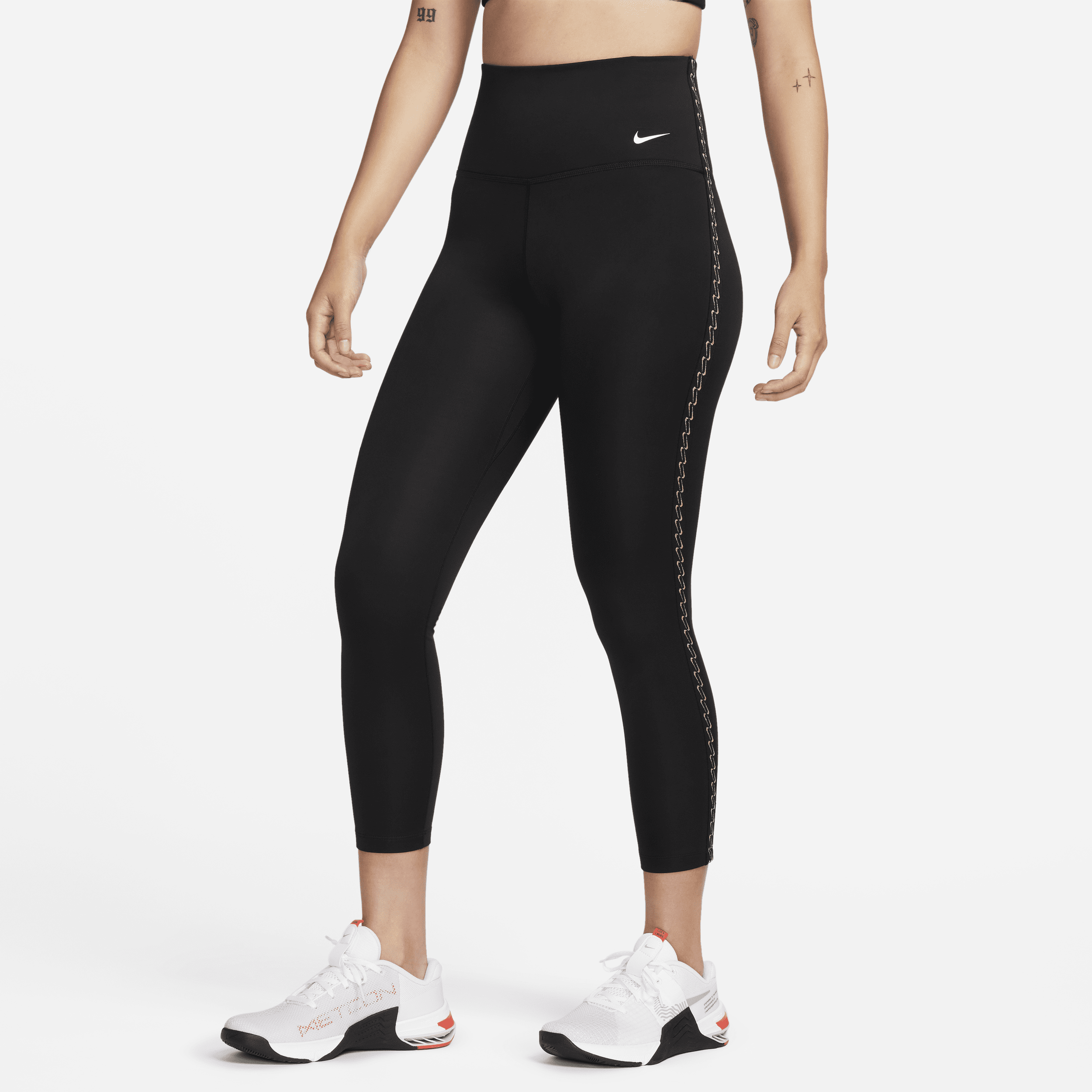 【ナイキ(NIKE)公式ストア】ナイキ ワン ウィメンズ Therma-FIT ハイウエスト 7/8 レギンス FB5704-010 ブラック 【ナイキ(NIKE)公式ストア】ナイキ ワン ウィメンズ Therma-FIT ハイウエスト 7/8 レギンス FB5704-010 ブラック