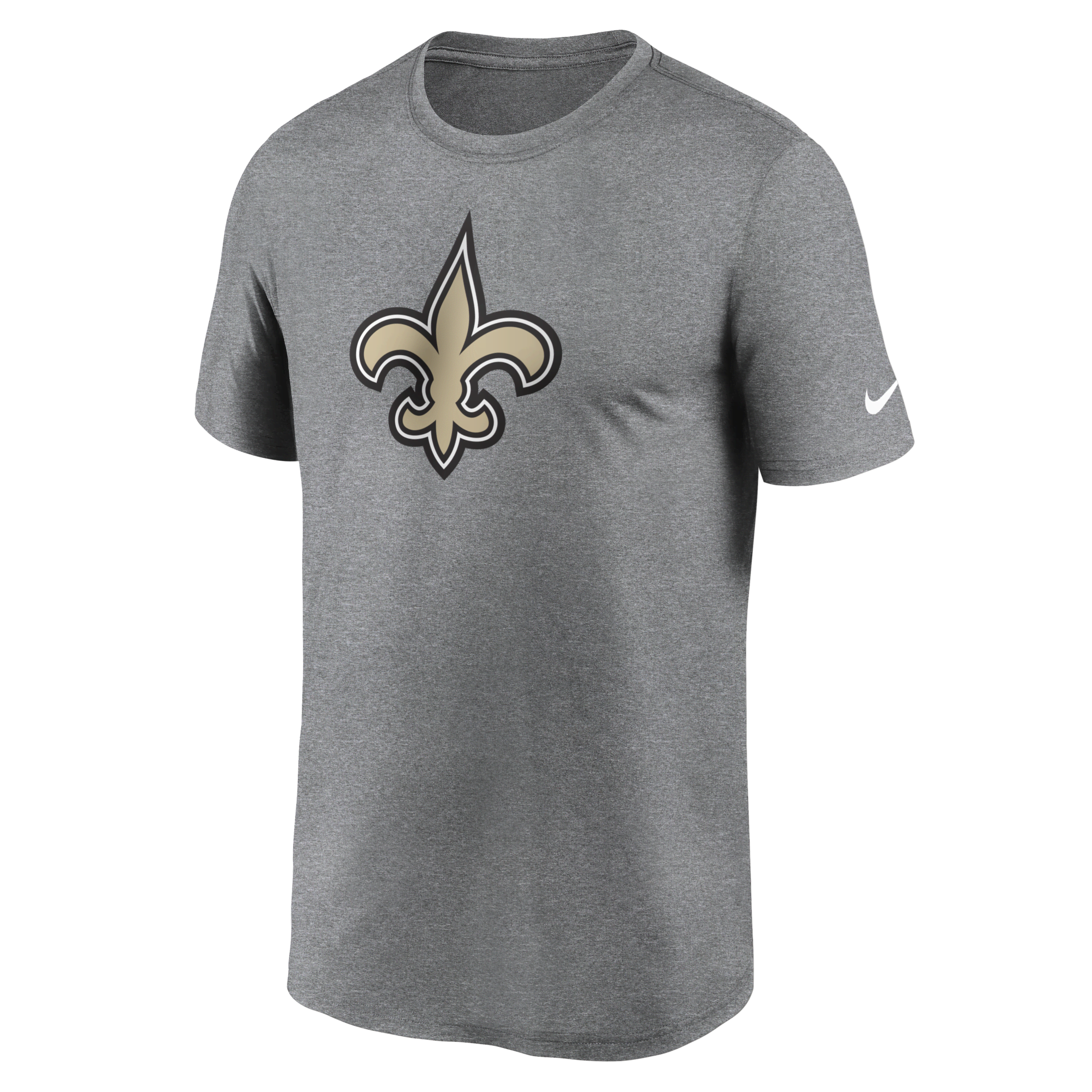 Nike Dri-FIT Logo Legend (NFL New Orleans Saints)-T-shirt til mænd - grå