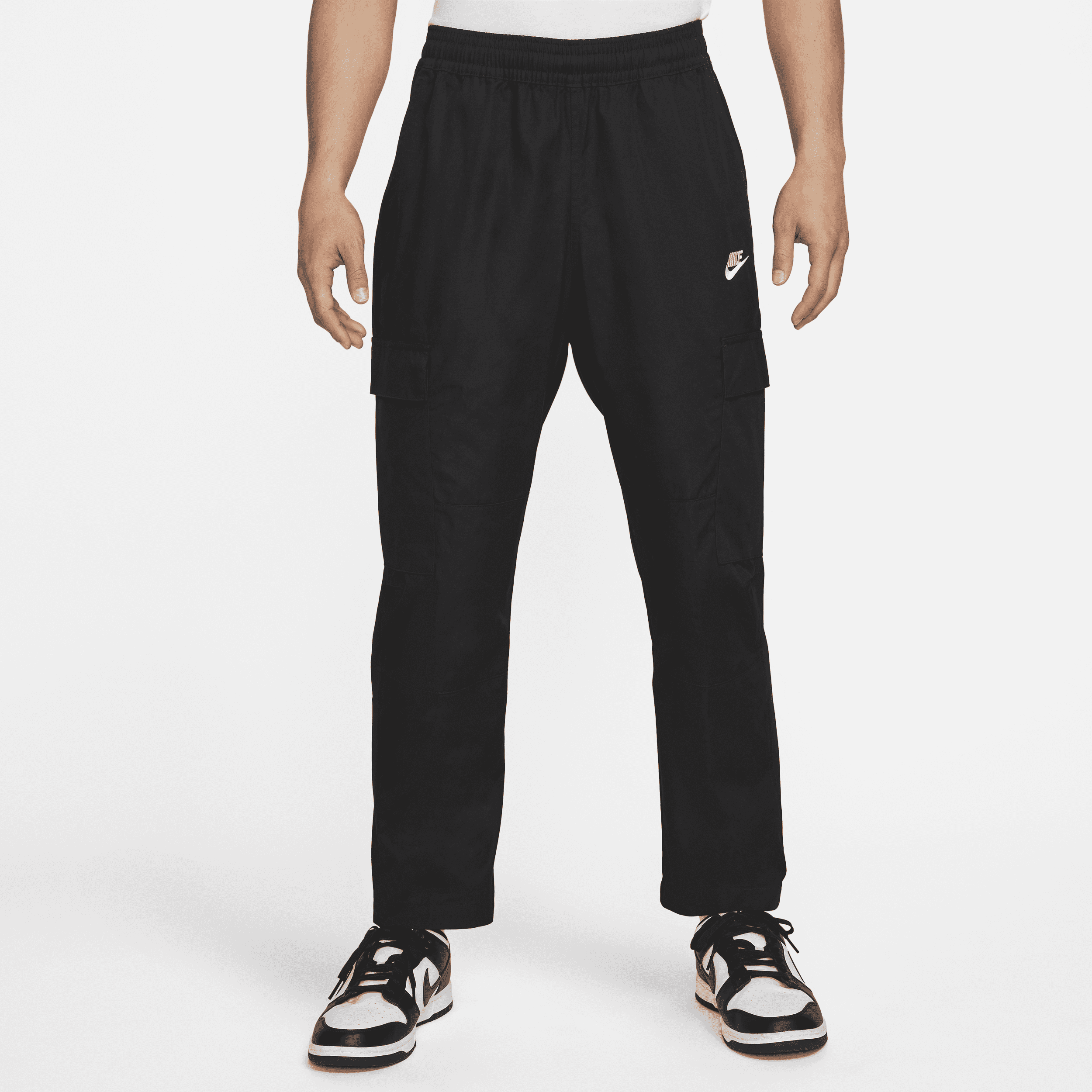 【ナイキ(NIKE)公式ストア】ナイキ クラブ メンズ ウーブン カーゴ パンツ DX0614-010 ブラック 【ナイキ(NIKE)公式ストア】ナイキ クラブ メンズ ウーブン カーゴ パンツ DX0614-010 ブラック