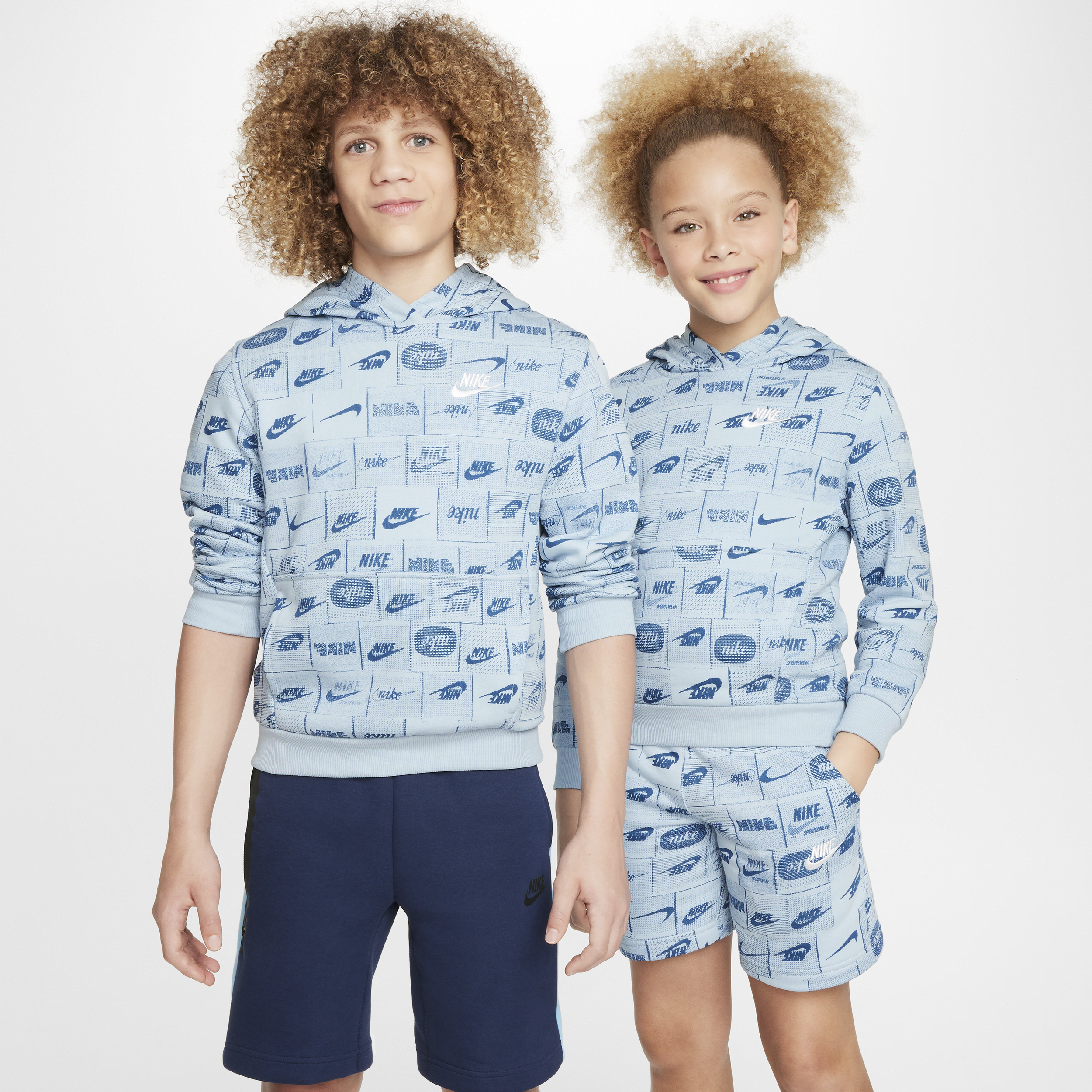 Felpa con cappuccio Nike Sportswear Club Fleece – Ragazzi - Blu