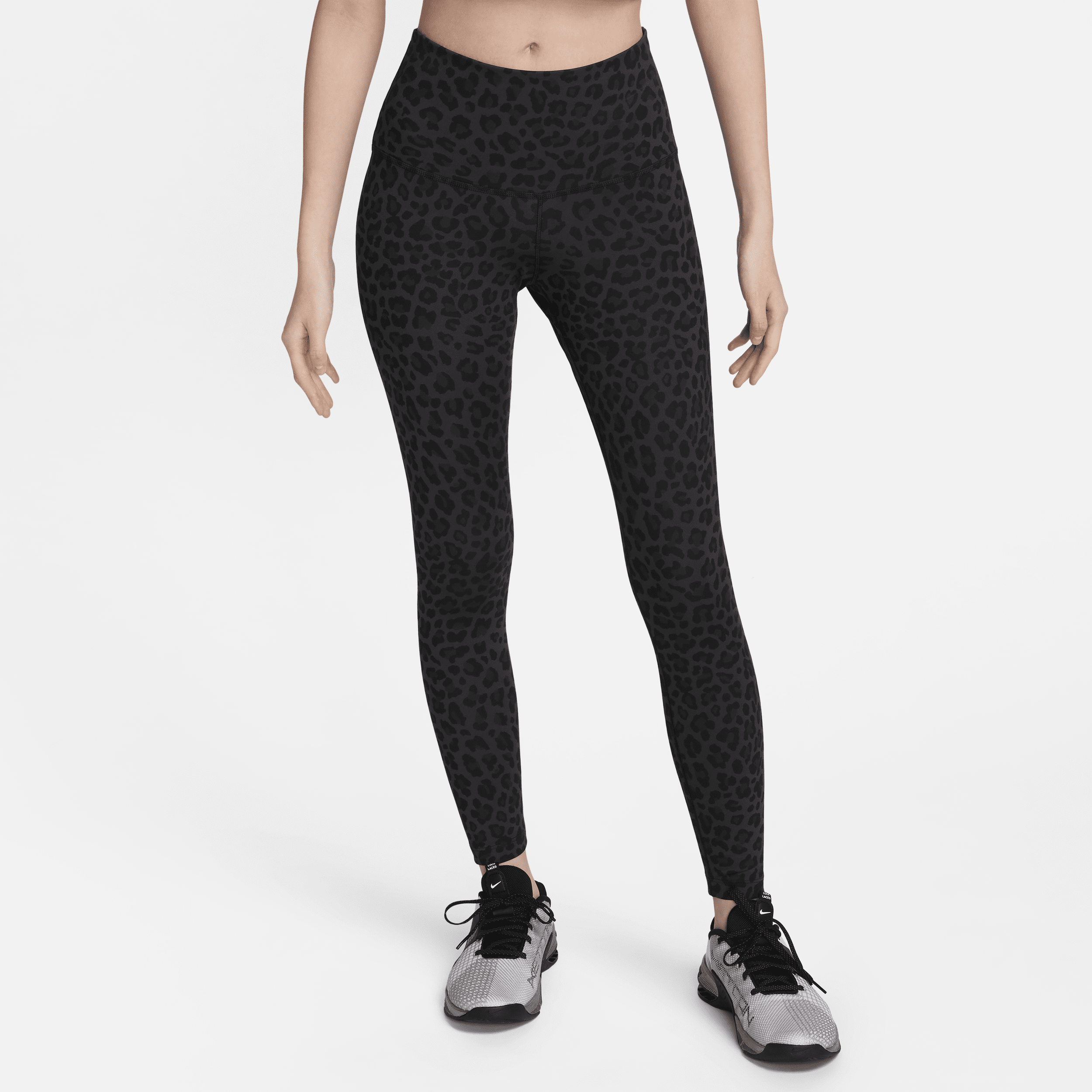 【ナイキ(NIKE)公式ストア】ナイキ ワン ウィメンズ ハイライズ プリント レギンス DM7275-070 グレー 【ナイキ(NIKE)公式ストア】ナイキ ワン ウィメンズ ハイライズ プリント レギンス DM7275-070 グレー