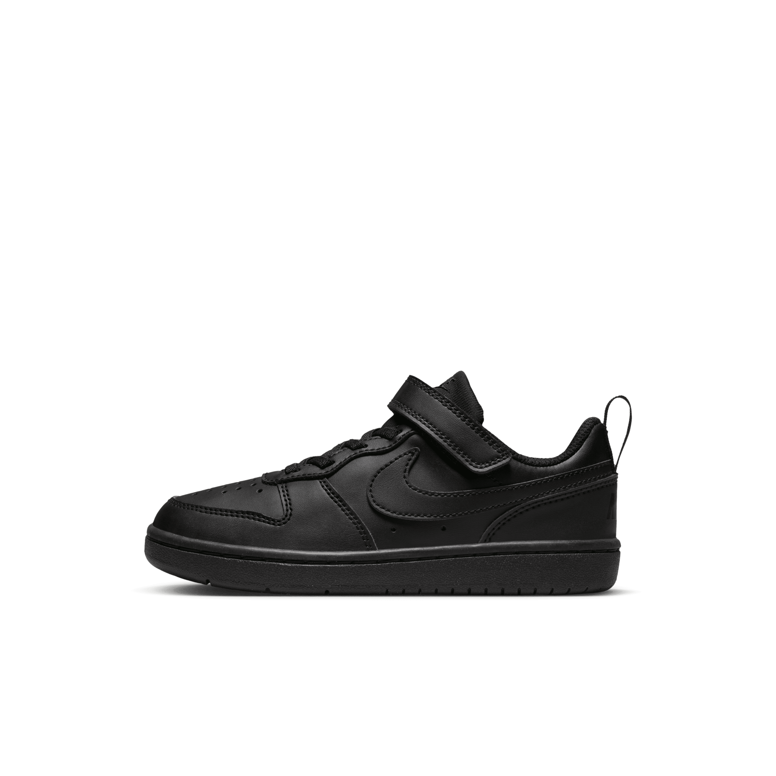 Scarpa Nike Court Borough Low Recraft – Bambino/a - Nero