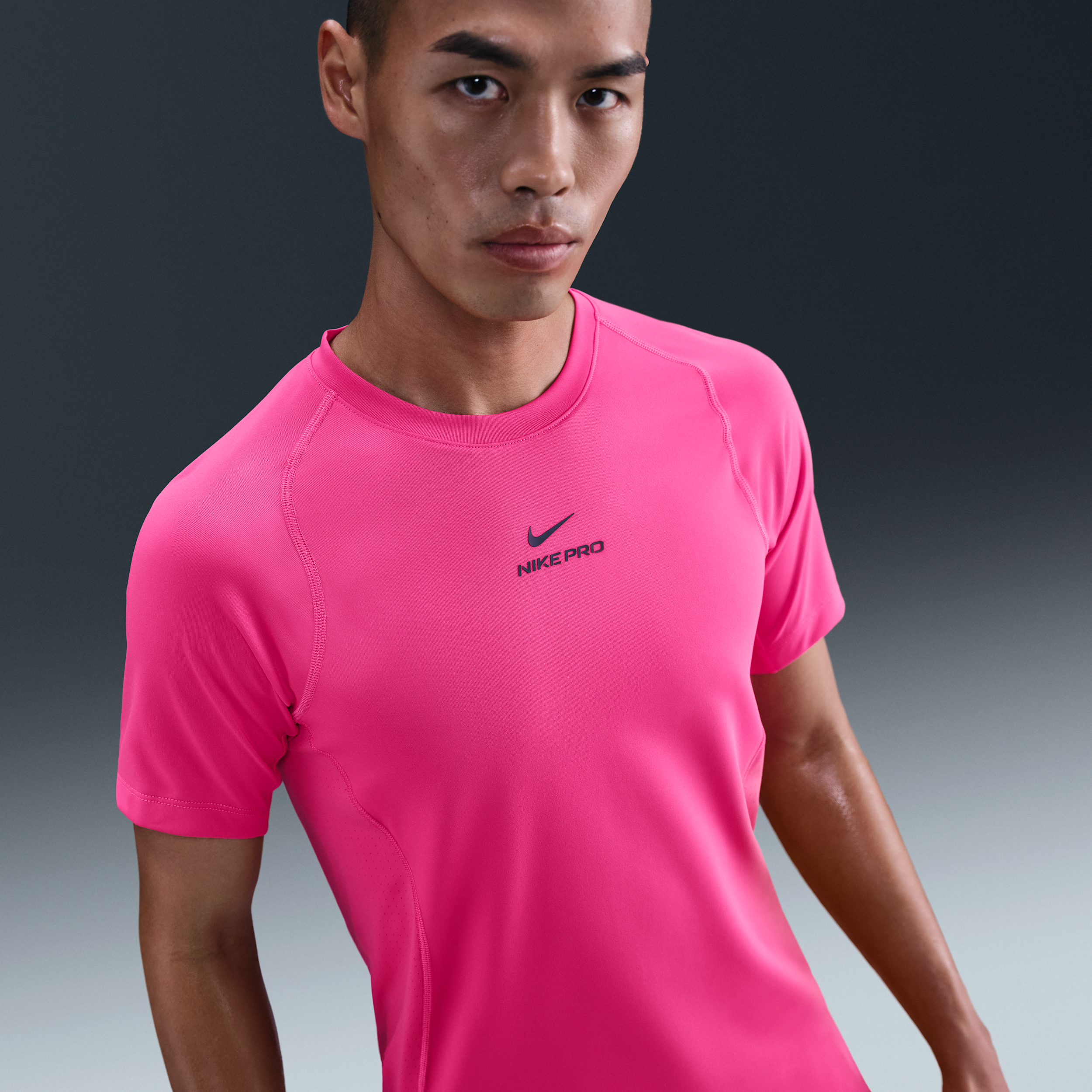 【ナイキ(NIKE)公式ストア】ナイキ プロ トレーニング メンズ Dri-FIT ショートスリーブ トップ HV0410-666 ピンク 【ナイキ(NIKE)公式ストア】ナイキ プロ トレーニング メンズ Dri-FIT ショートスリーブ トップ HV0410-666 ピンク