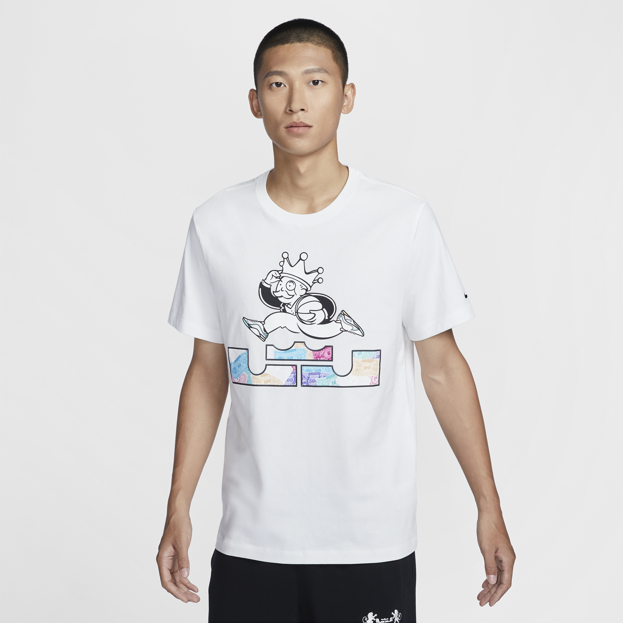 【ナイキ(NIKE)公式ストア】レブロン メンズ バスケットボール Tシャツ HF6190-100 ホワイト 【ナイキ(NIKE)公式ストア】レブロン メンズ バスケットボール Tシャツ HF6190-100 ホワイト